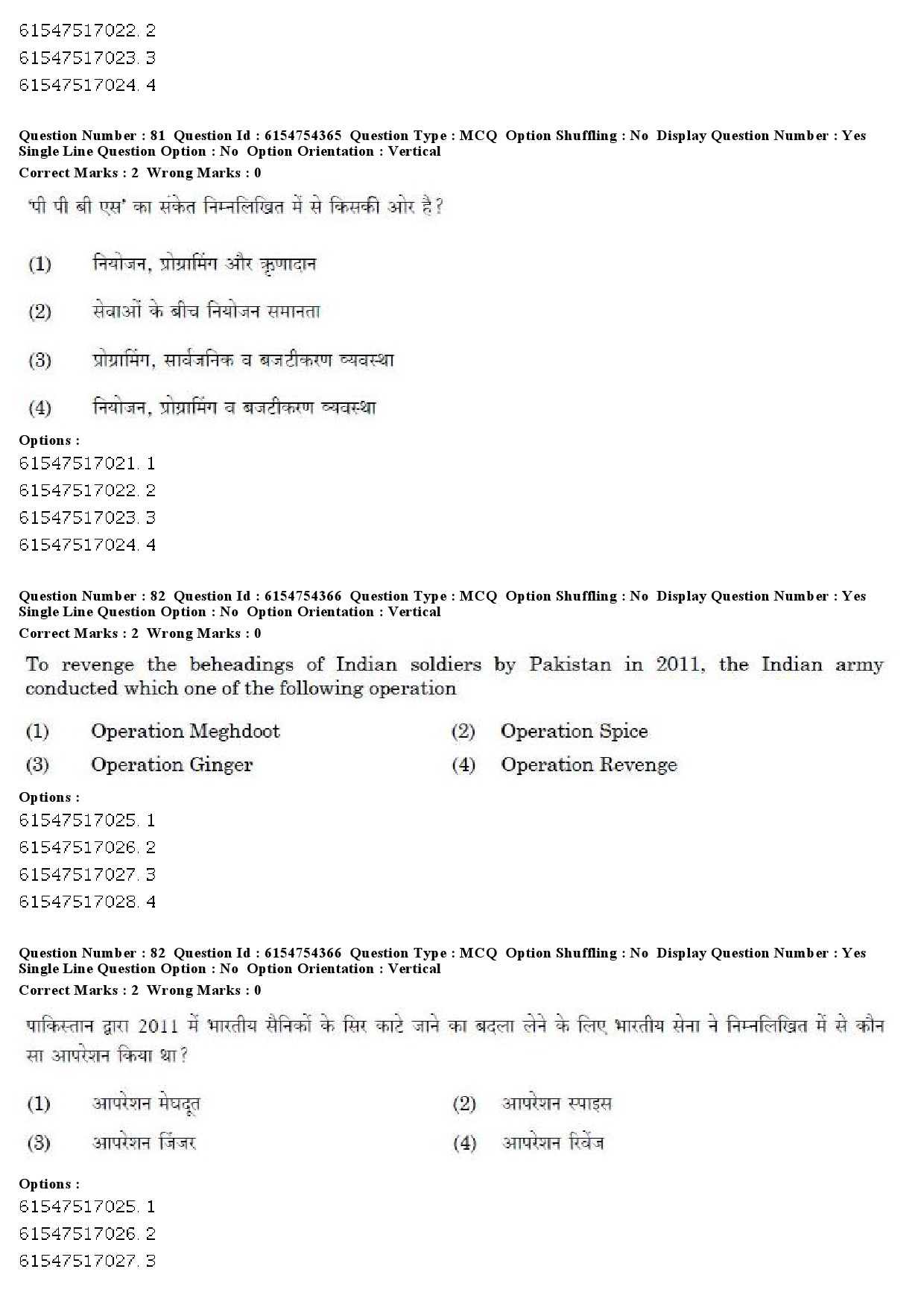 UGC NET Defence and Strategic Studies Question Paper December 2019 65