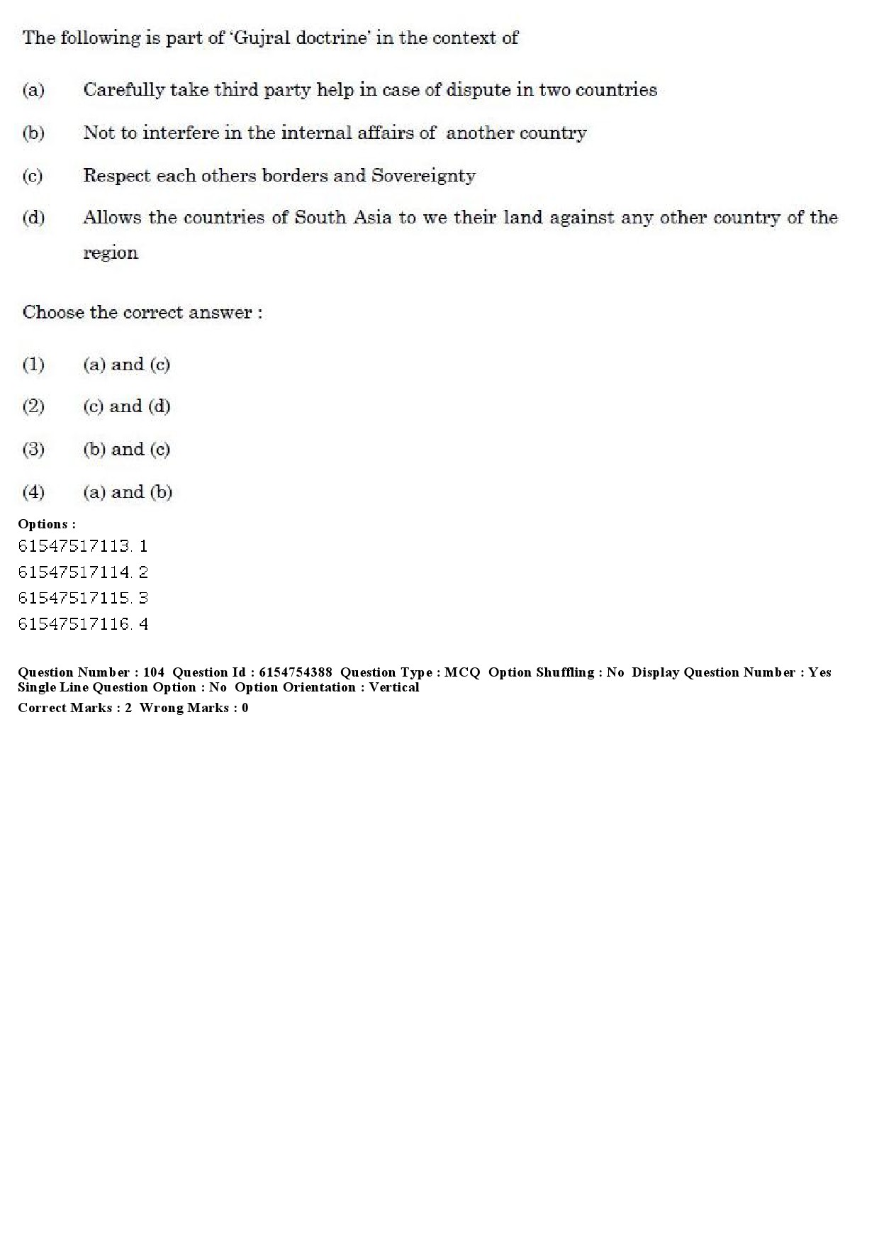 UGC NET Defence and Strategic Studies Question Paper December 2019 90