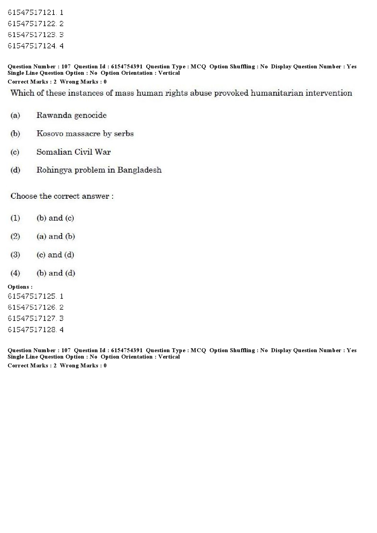 UGC NET Defence and Strategic Studies Question Paper December 2019 94