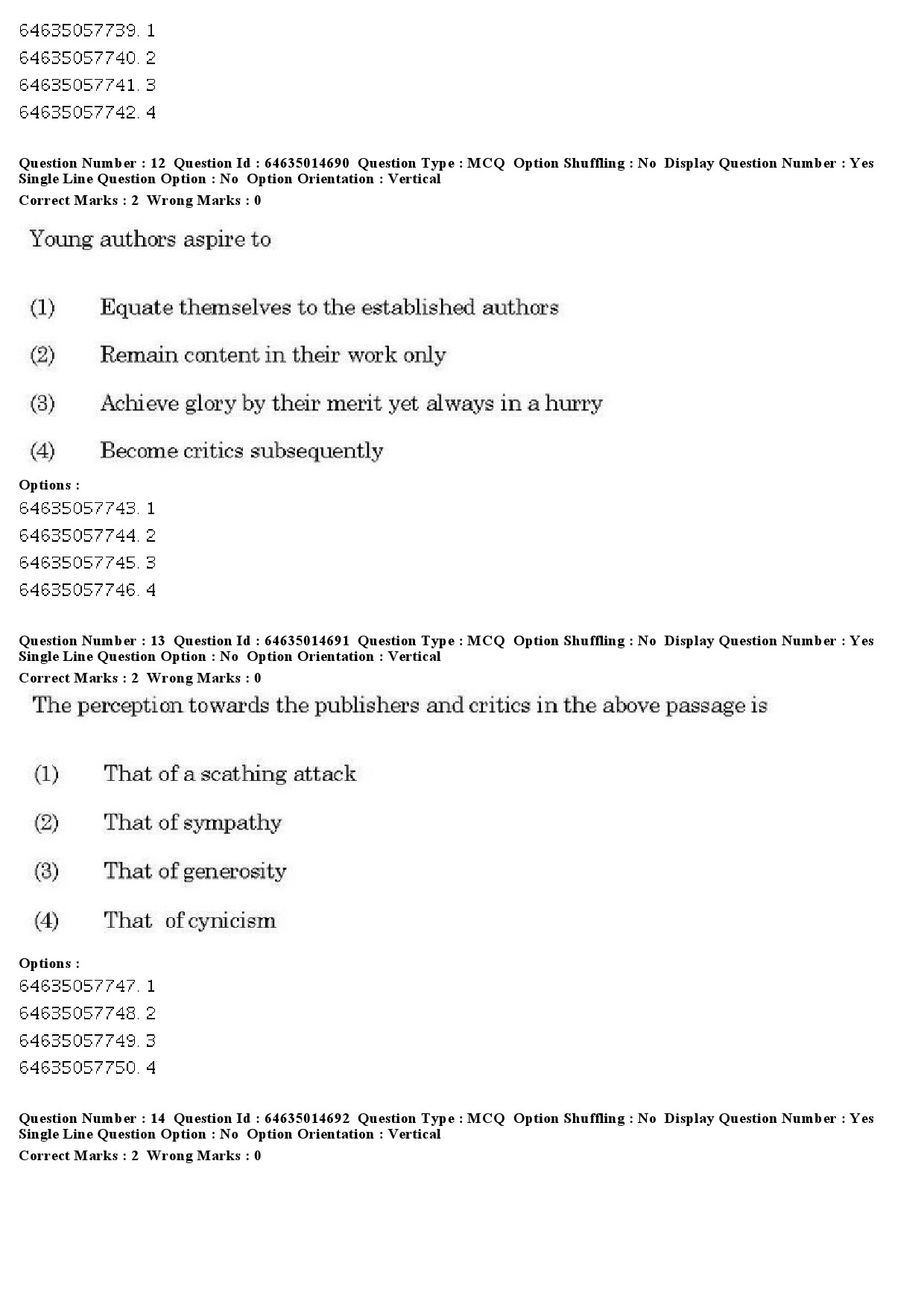 UGC NET Defence and Strategic Studies Question Paper June 2019 12