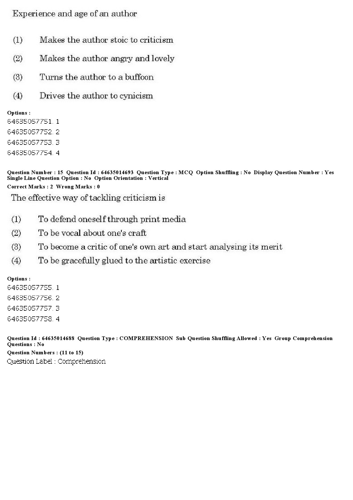 UGC NET Defence and Strategic Studies Question Paper June 2019 13