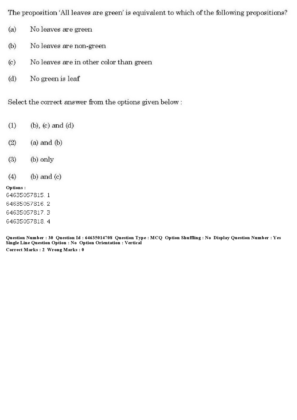 UGC NET Defence and Strategic Studies Question Paper June 2019 29