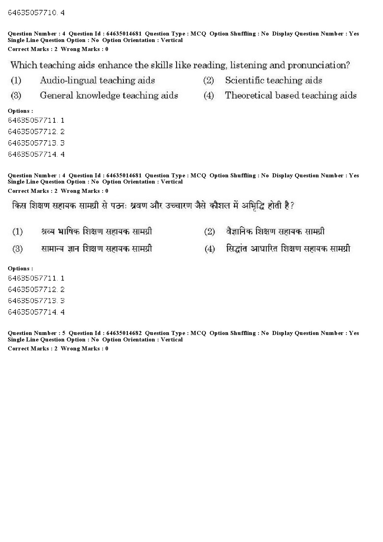 UGC NET Defence and Strategic Studies Question Paper June 2019 5