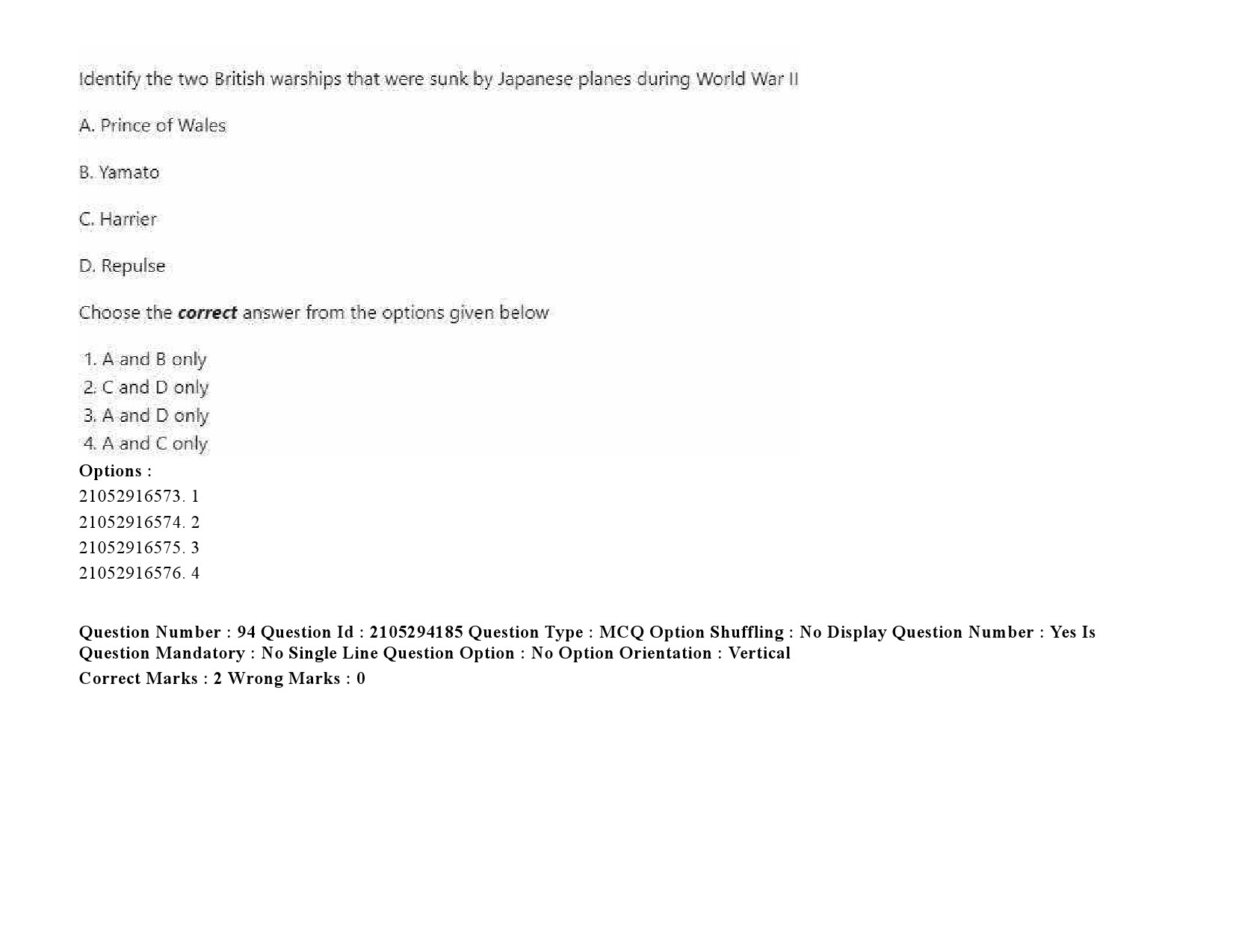 UGC NET Defence and Strategic Studies Question Paper September 2020 124