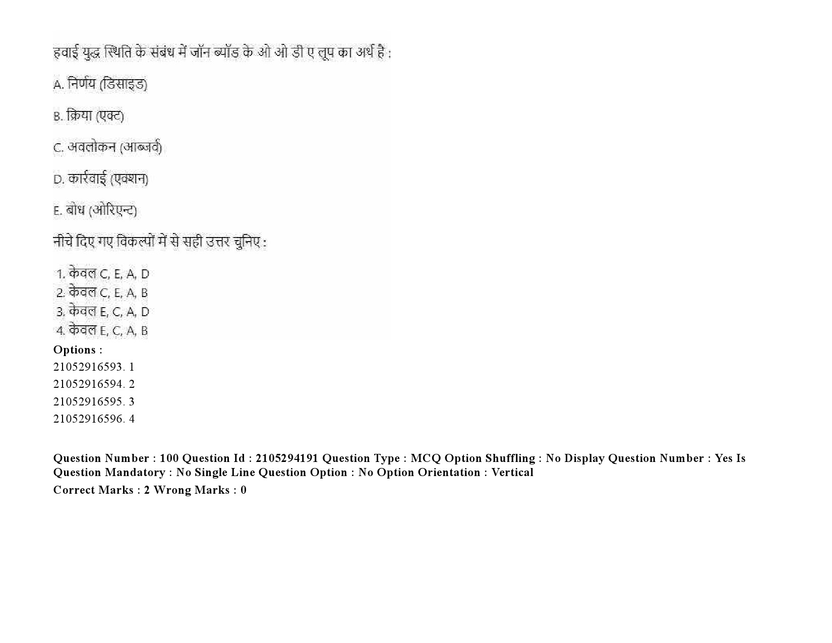 UGC NET Defence and Strategic Studies Question Paper September 2020 135