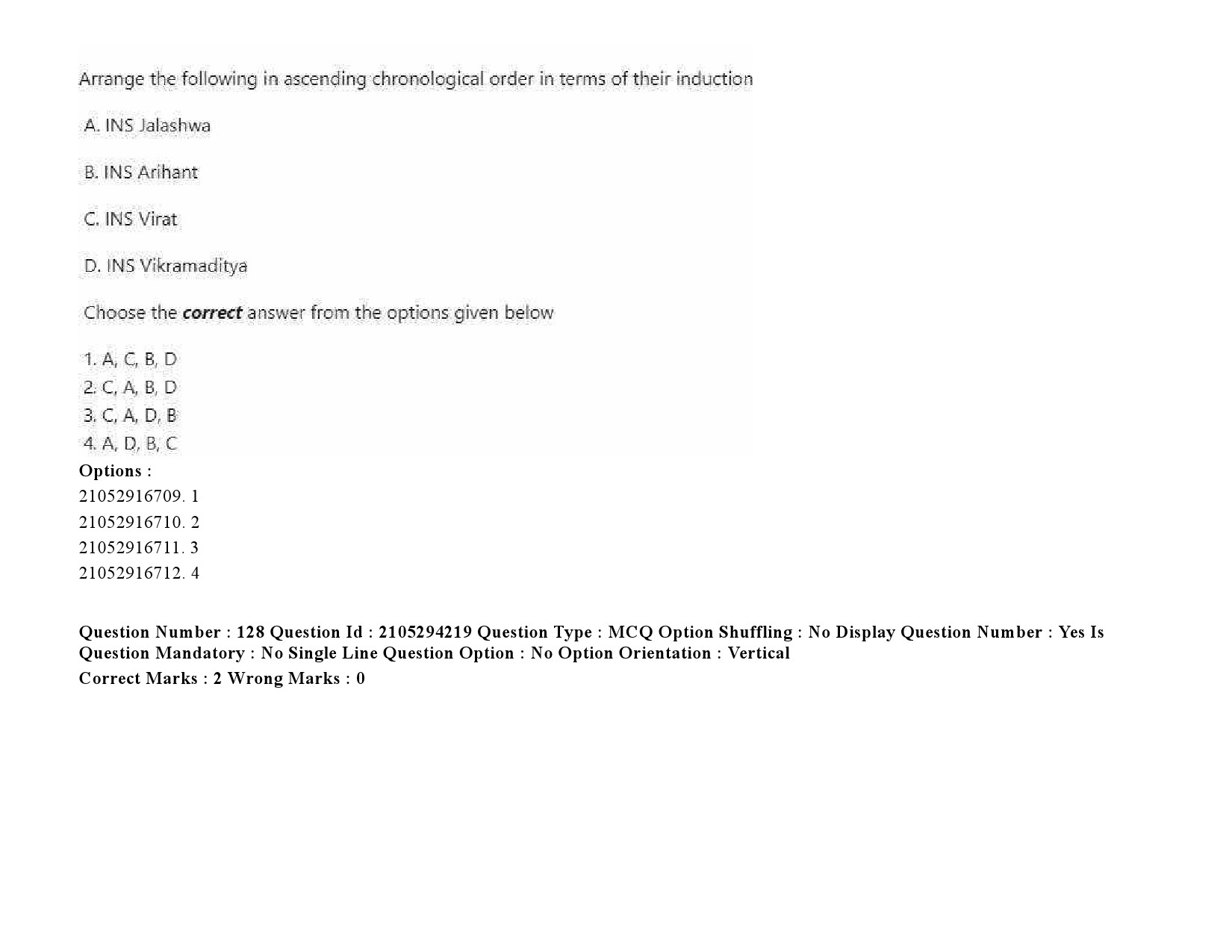 UGC NET Defence and Strategic Studies Question Paper September 2020 192