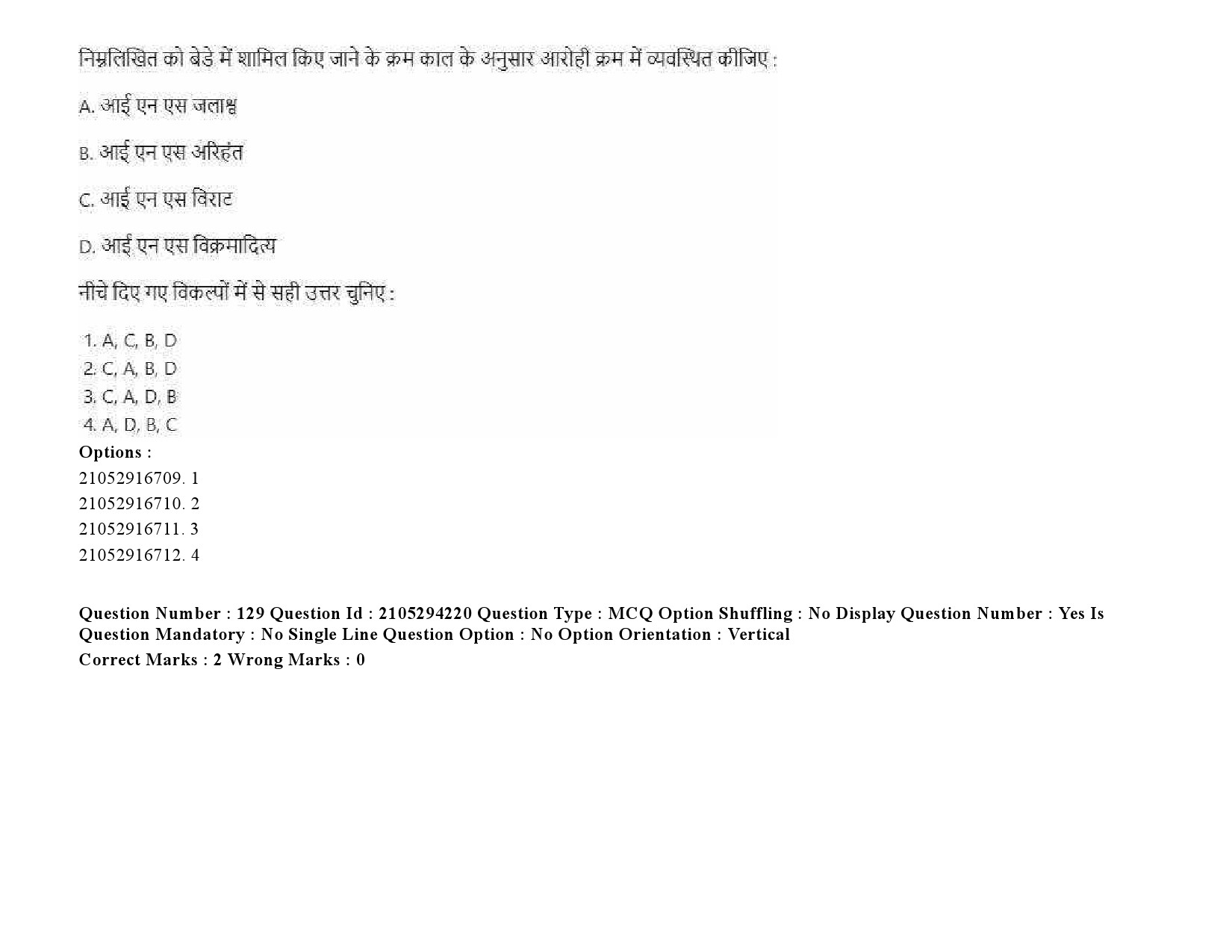 UGC NET Defence and Strategic Studies Question Paper September 2020 193