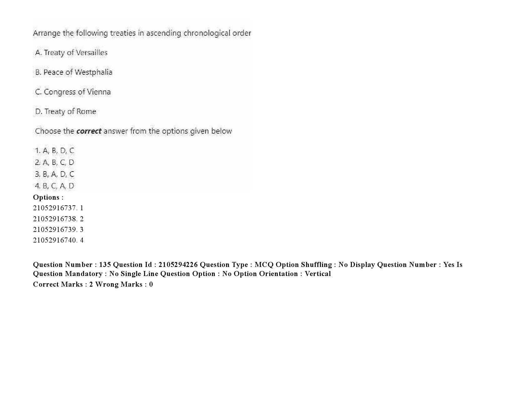 UGC NET Defence and Strategic Studies Question Paper September 2020 206