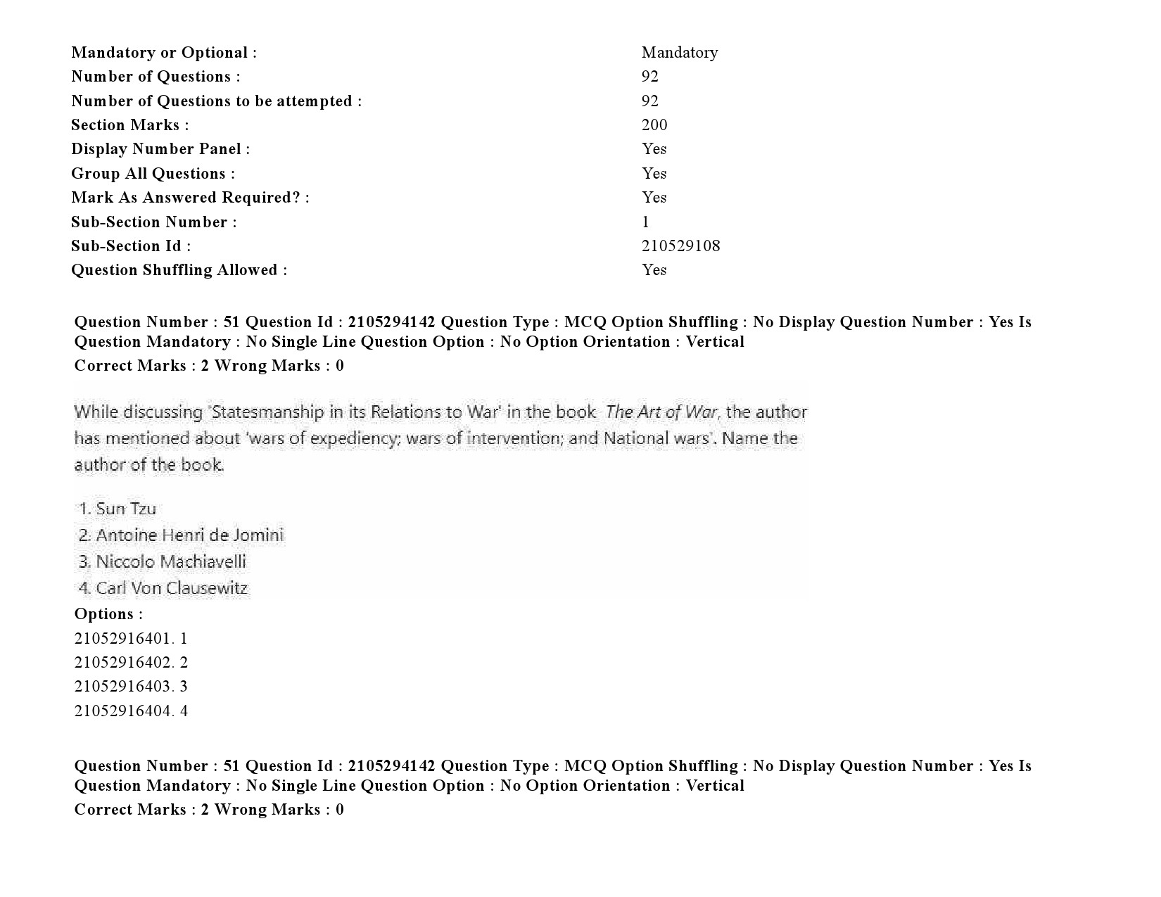 UGC NET Defence and Strategic Studies Question Paper September 2020 77