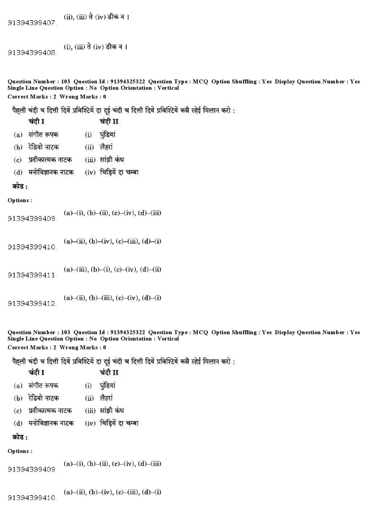 UGC NET Dogri Question Paper December 2018 95