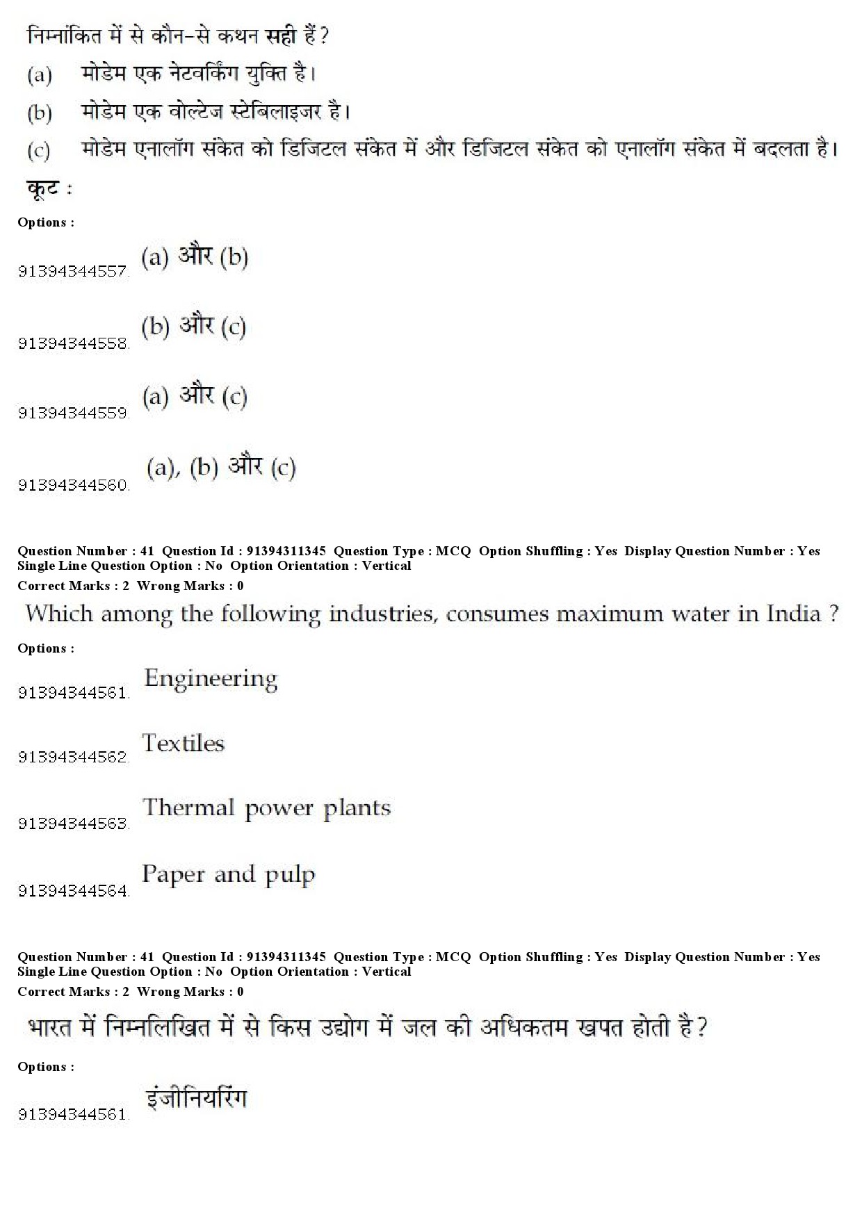 UGC NET Drama Theatre Question Paper December 2018 37