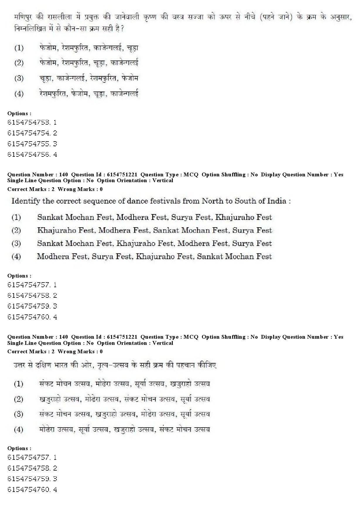 UGC NET Drama Theatre Question Paper December 2019 115