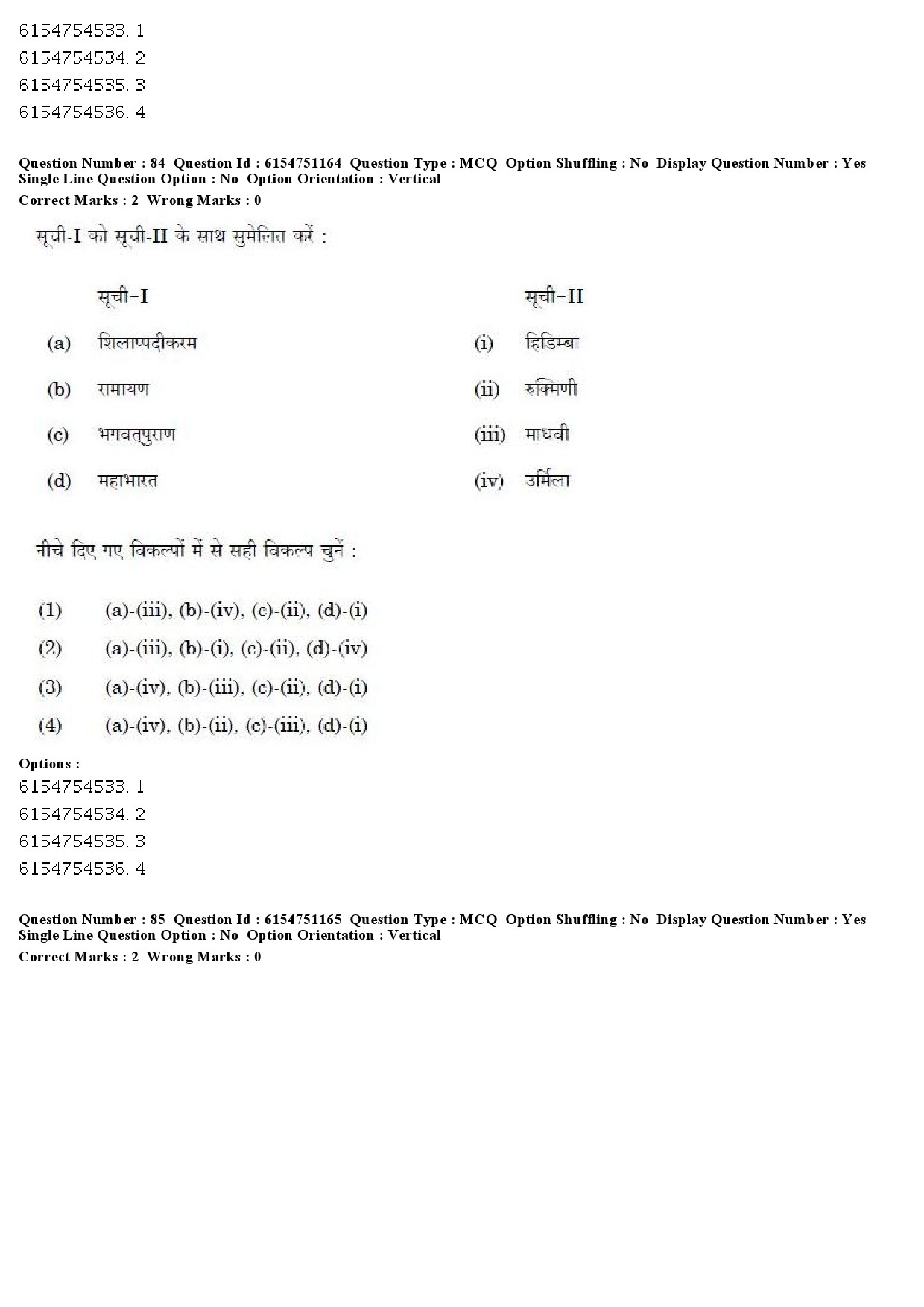 UGC NET Drama Theatre Question Paper December 2019 67