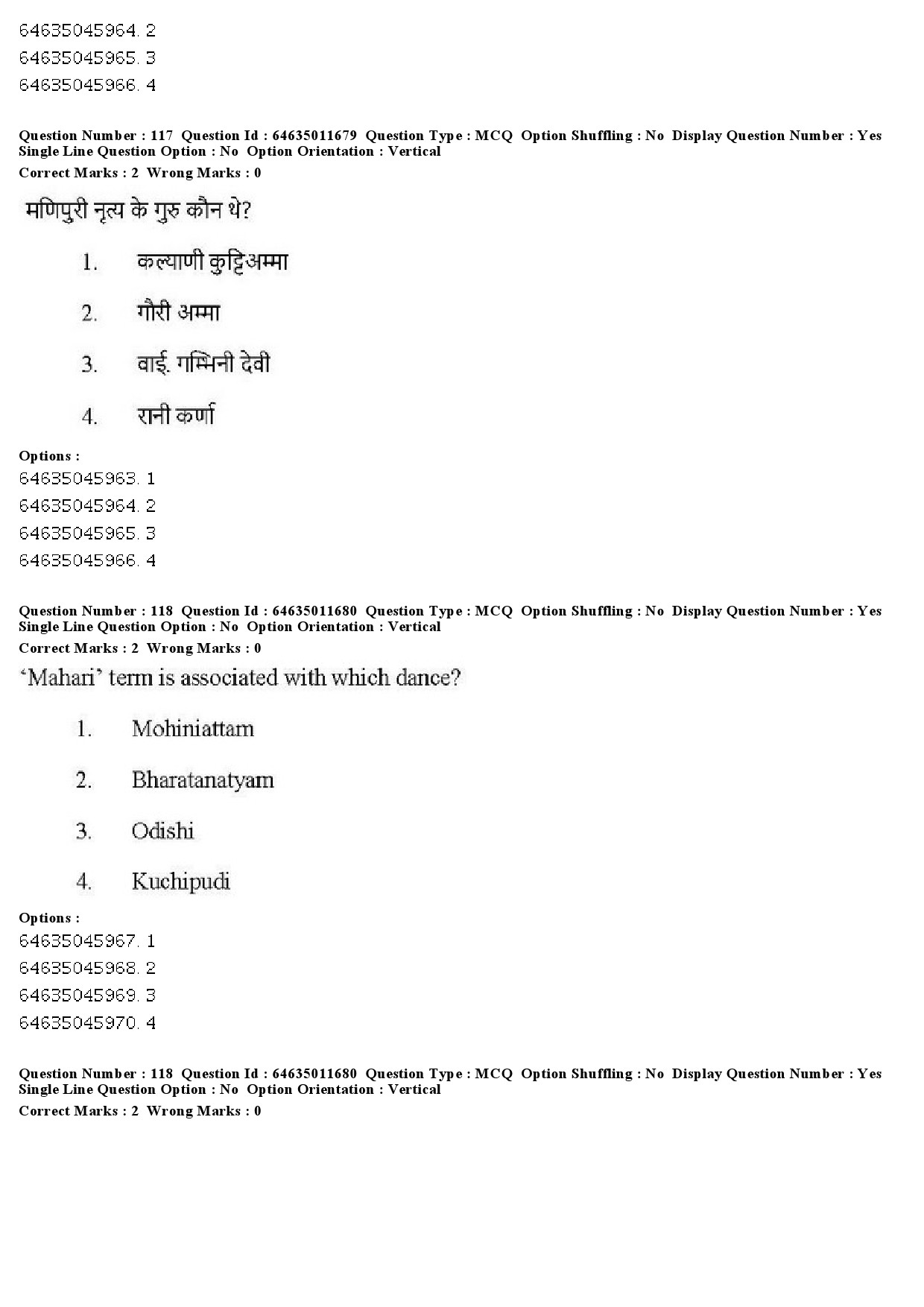 UGC NET Drama Theatre Question Paper June 2019 102