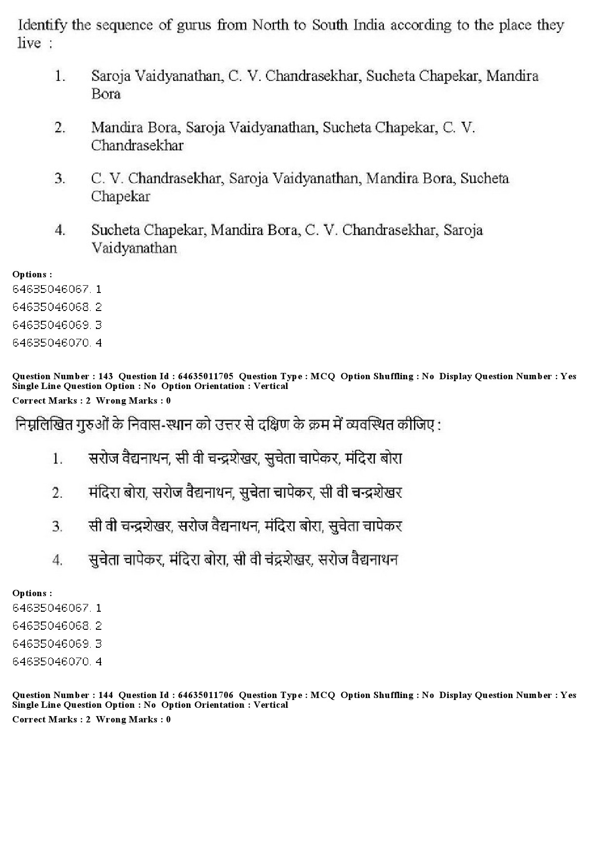 UGC NET Drama Theatre Question Paper June 2019 129