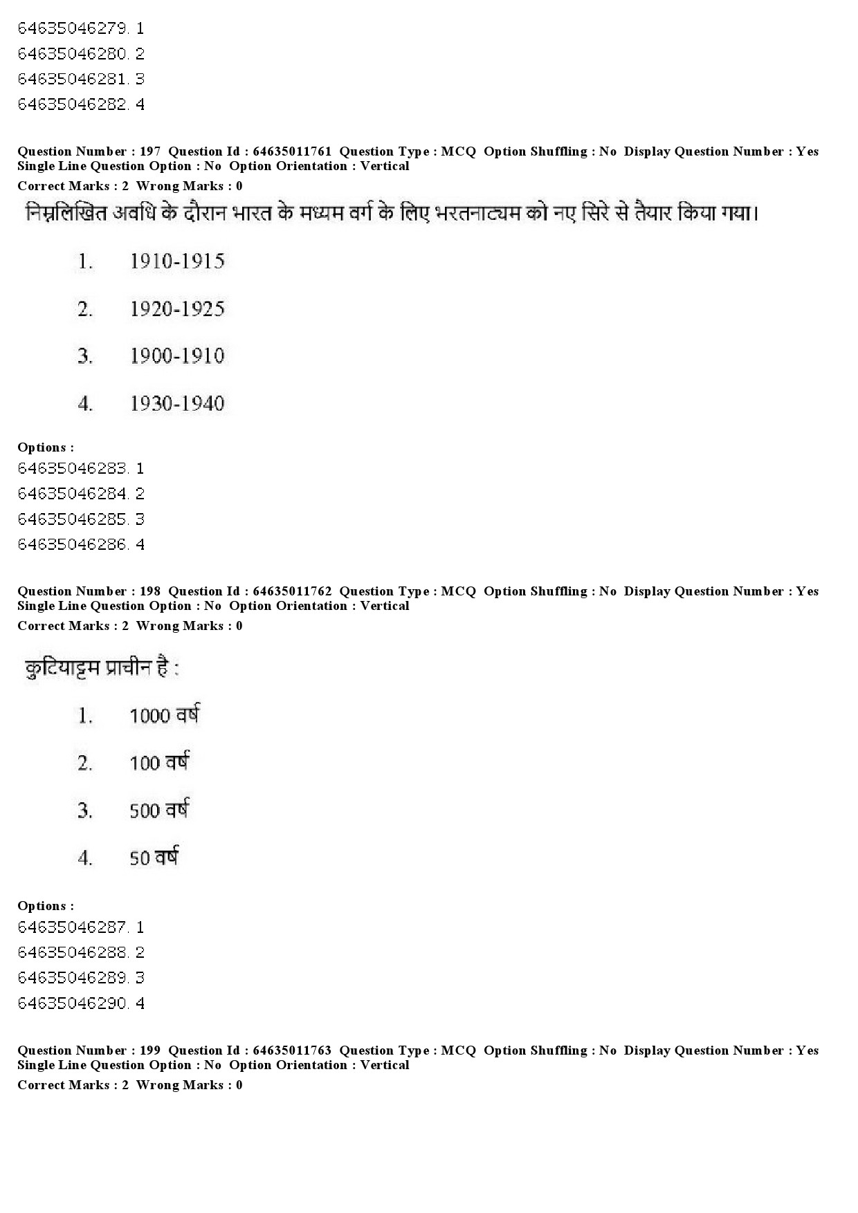 UGC NET Drama Theatre Question Paper June 2019 183