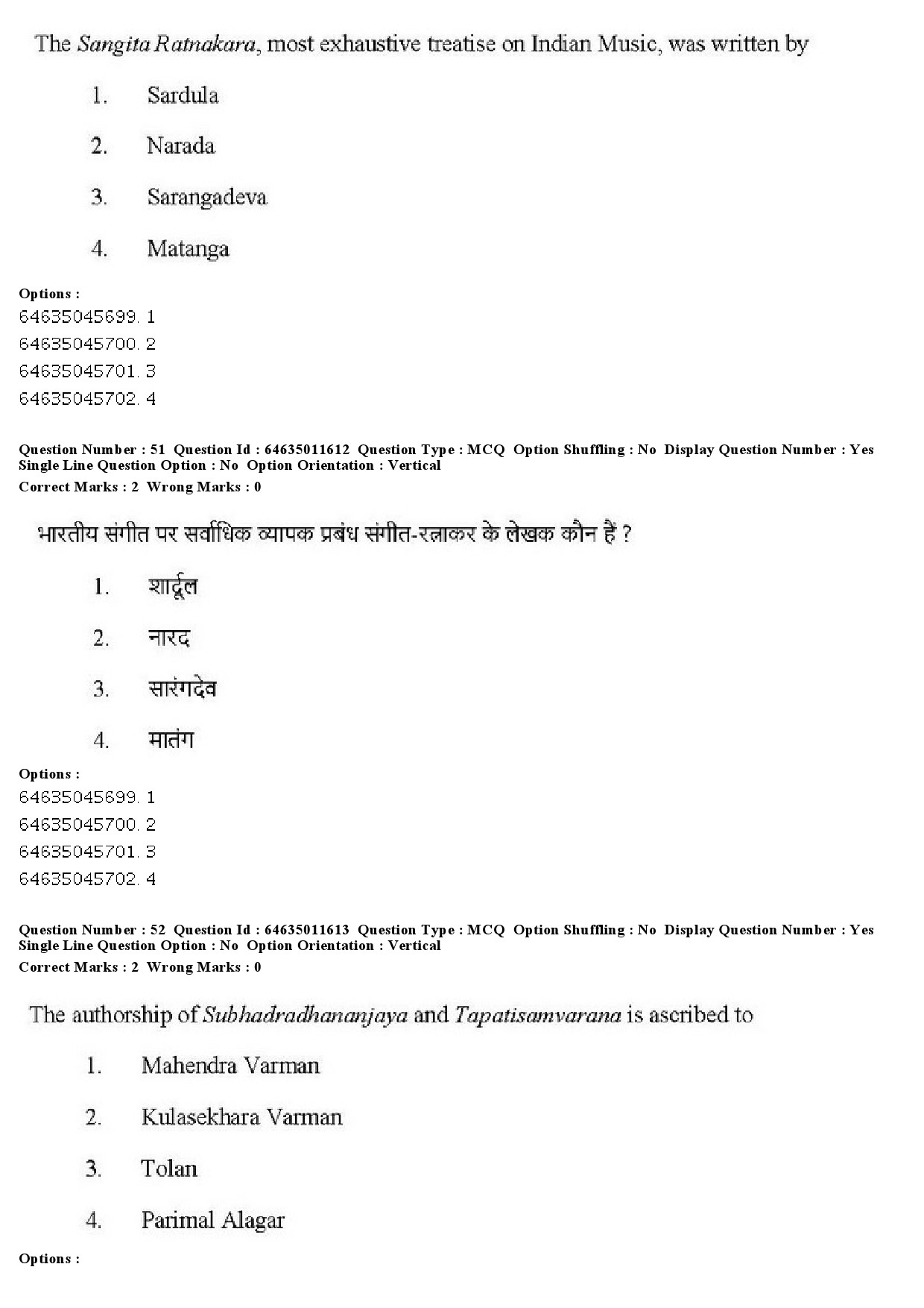 UGC NET Drama Theatre Question Paper June 2019 34