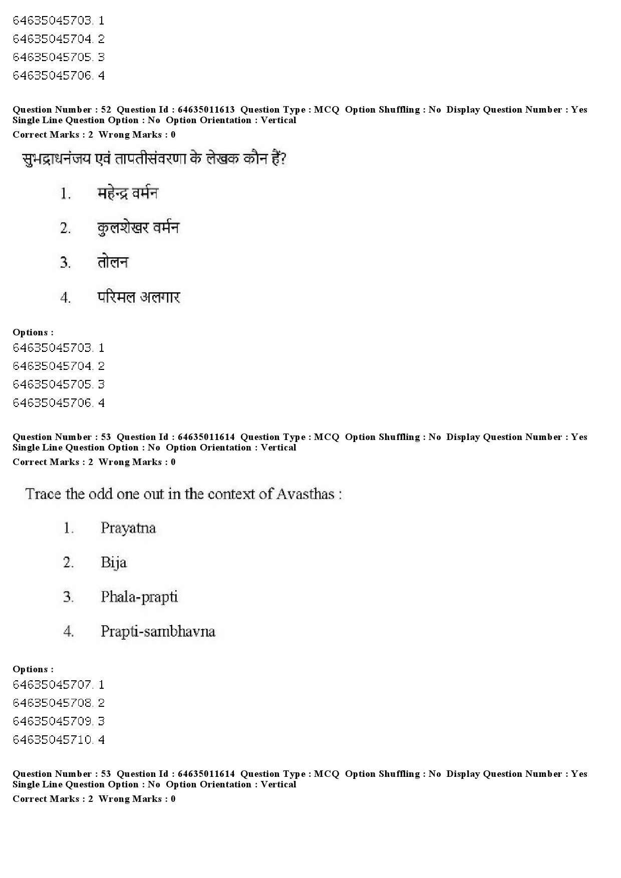 UGC NET Drama Theatre Question Paper June 2019 35