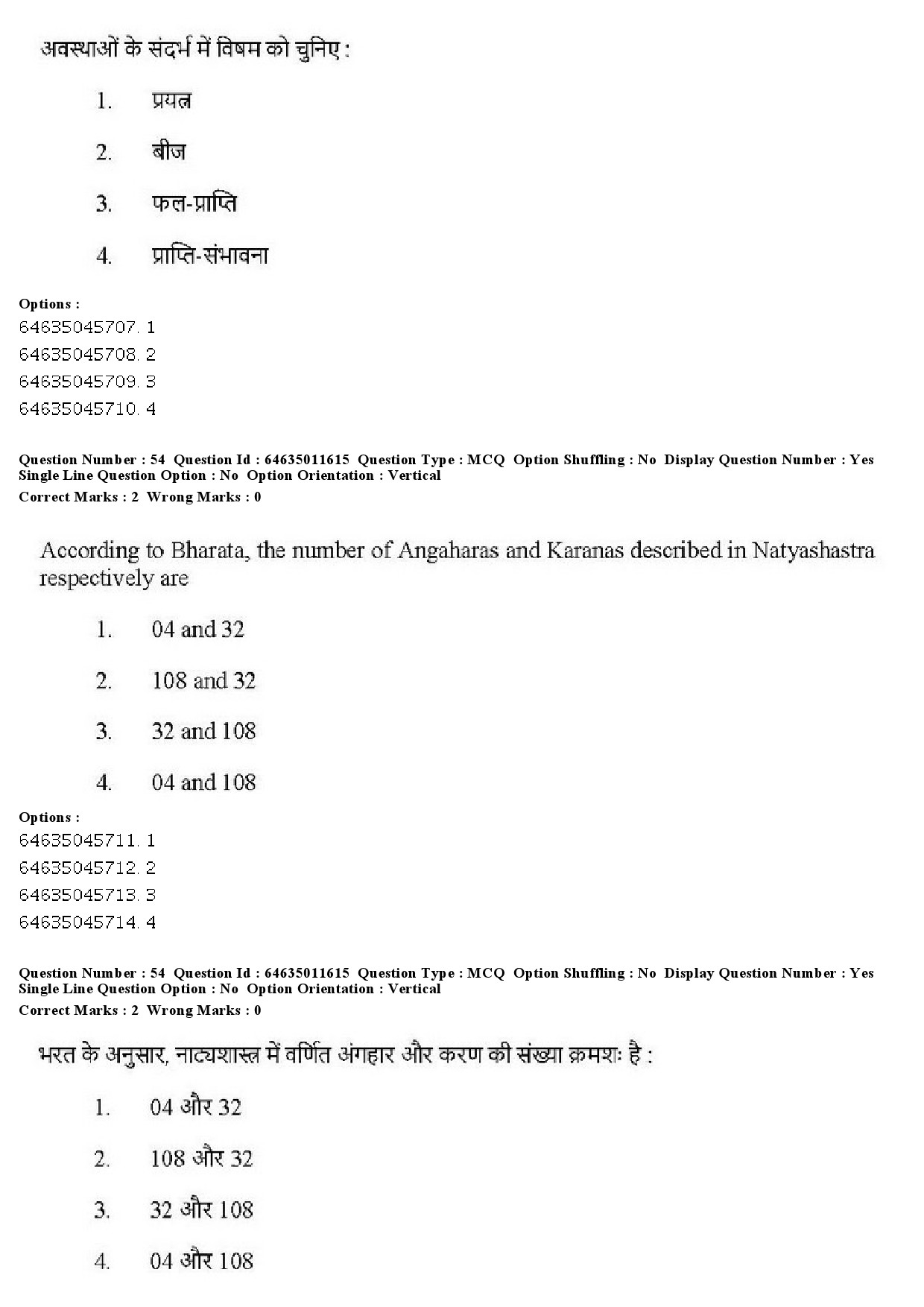 UGC NET Drama Theatre Question Paper June 2019 36