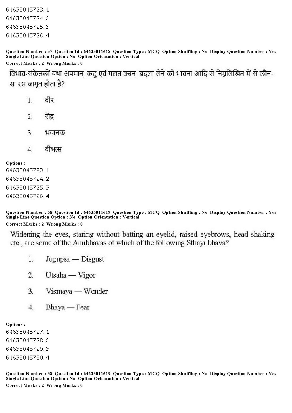 UGC NET Drama Theatre Question Paper June 2019 39