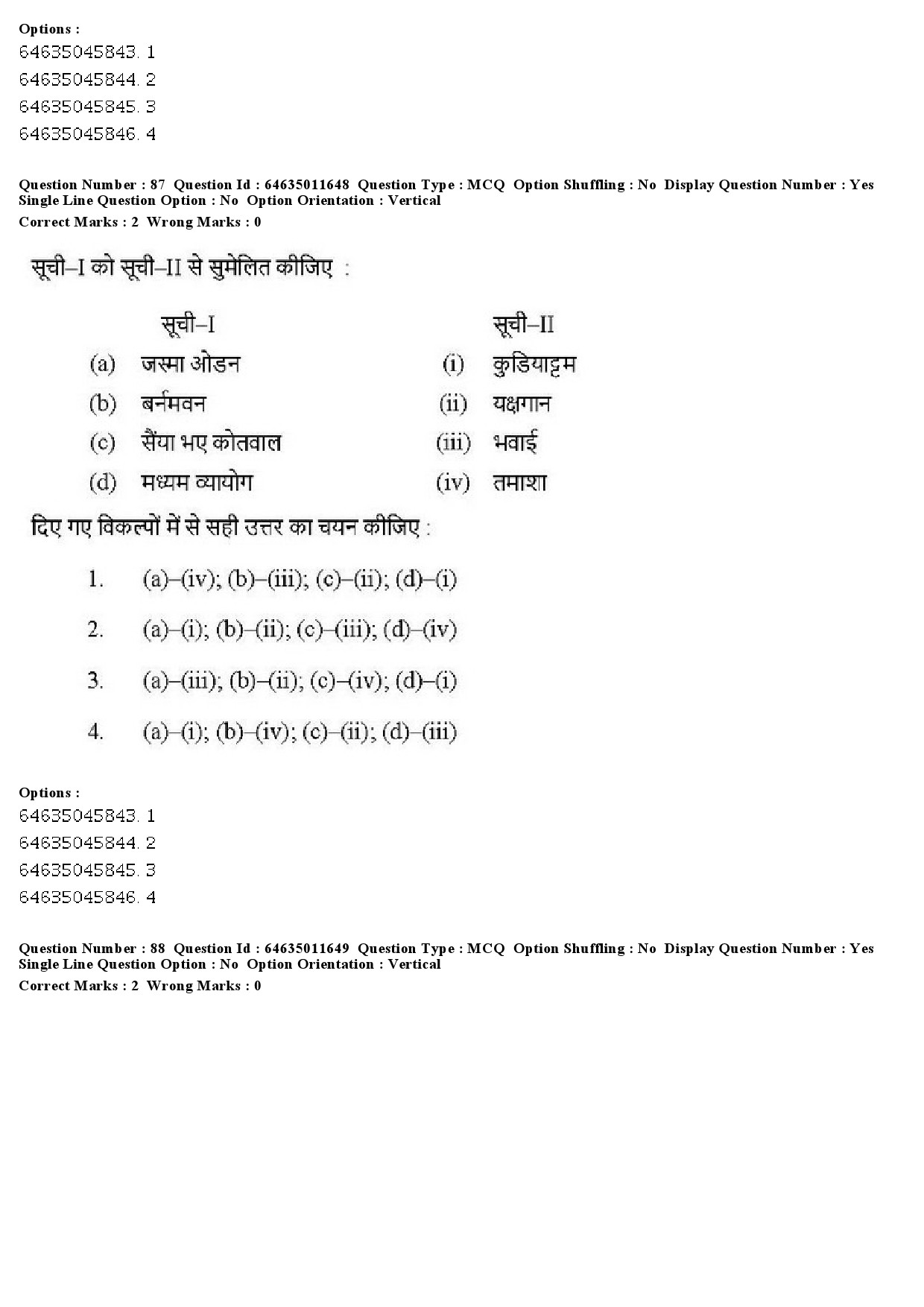 UGC NET Drama Theatre Question Paper June 2019 69