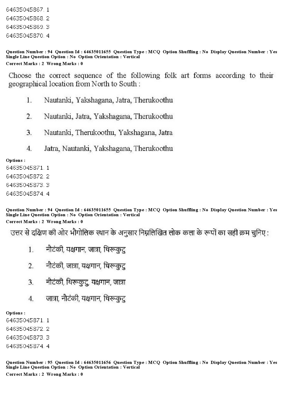 UGC NET Drama Theatre Question Paper June 2019 79