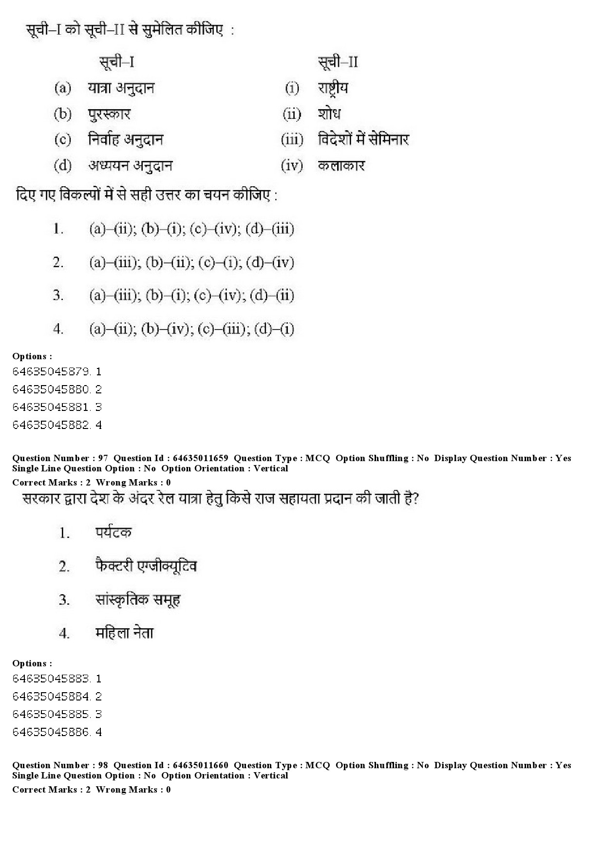 UGC NET Drama Theatre Question Paper June 2019 86