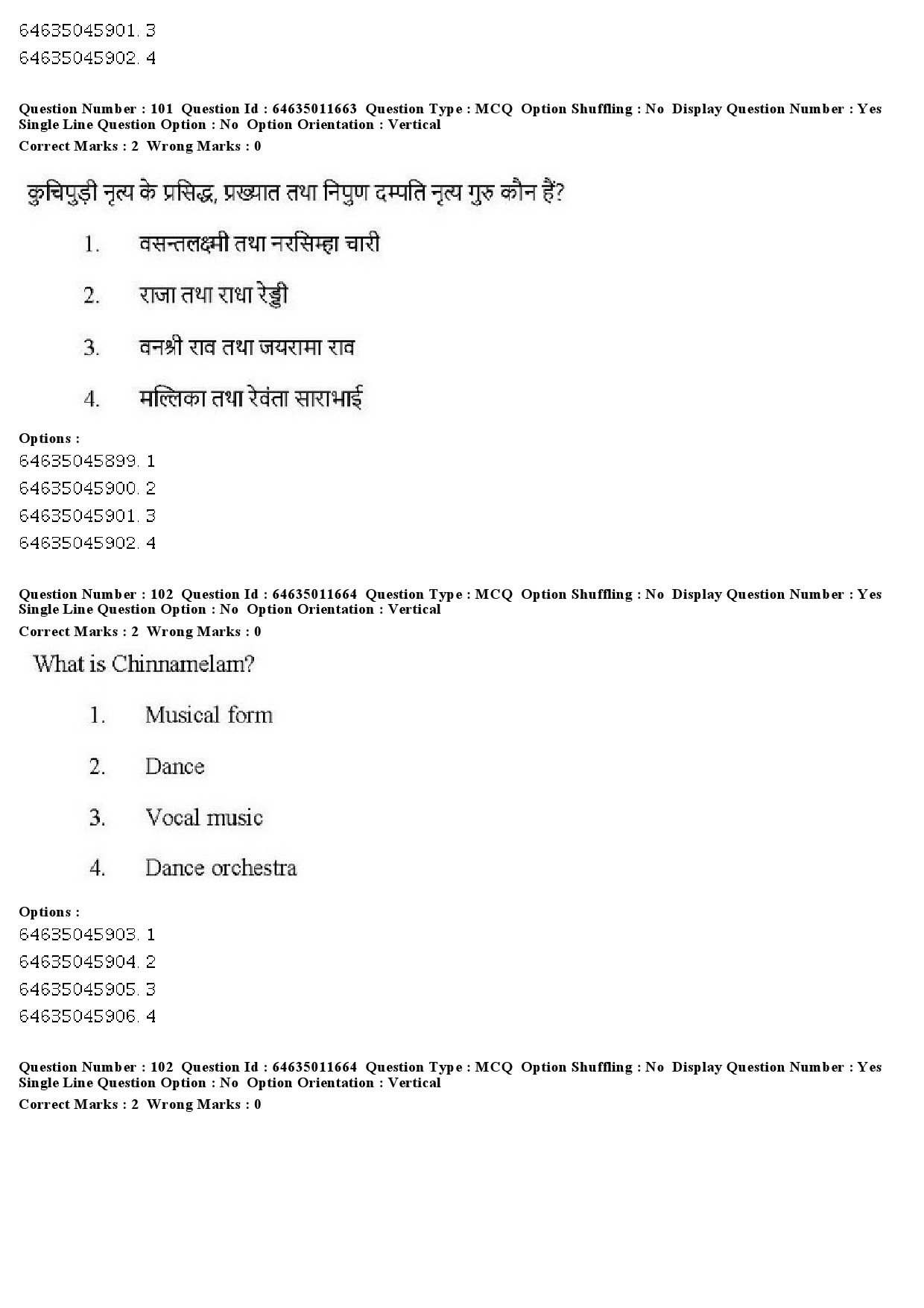 UGC NET Drama Theatre Question Paper June 2019 89