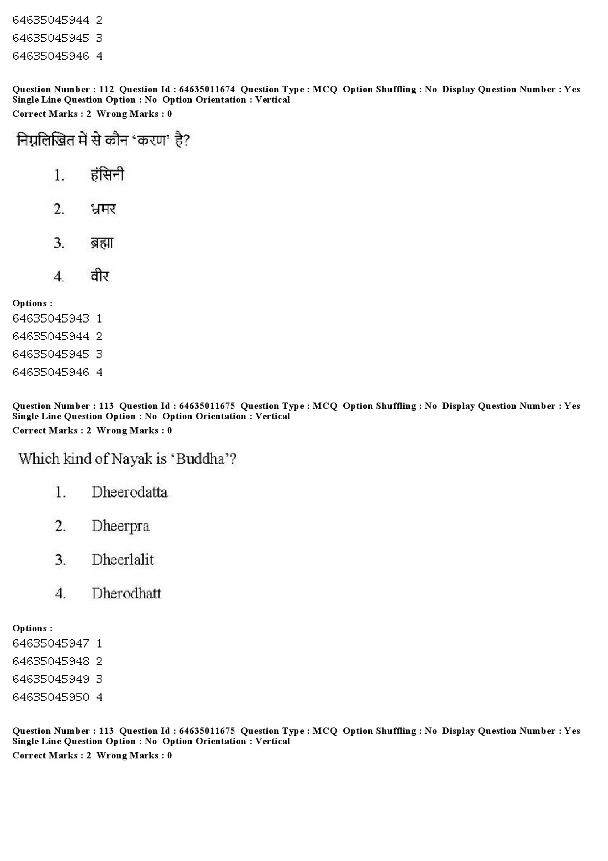 UGC NET Drama Theatre Question Paper June 2019 98