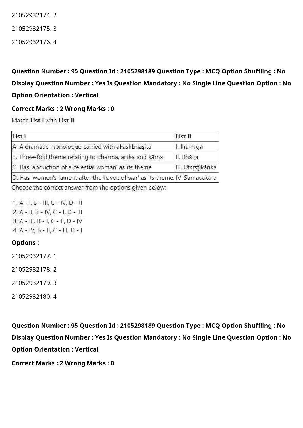 UGC NET Drama Theatre Question Paper September 2020 124