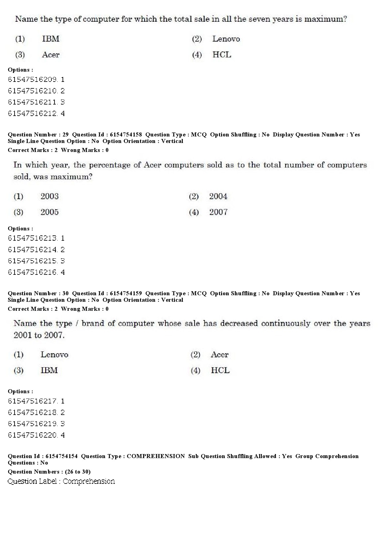 UGC NET Economics Question Paper December 2019 23