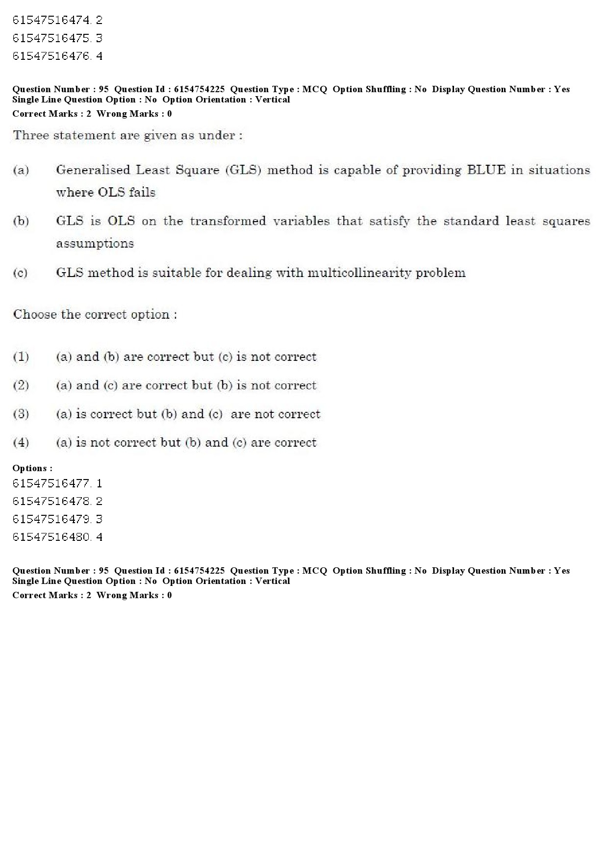 UGC NET Economics Question Paper December 2019 79