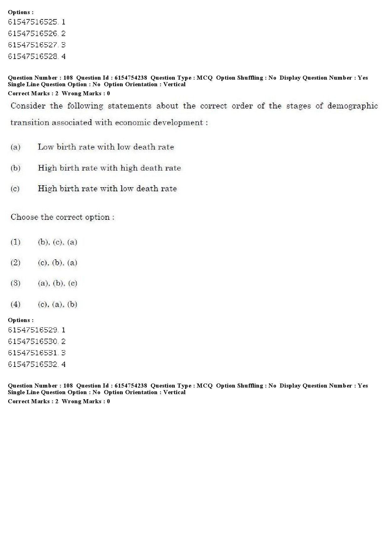 UGC NET Economics Question Paper December 2019 97