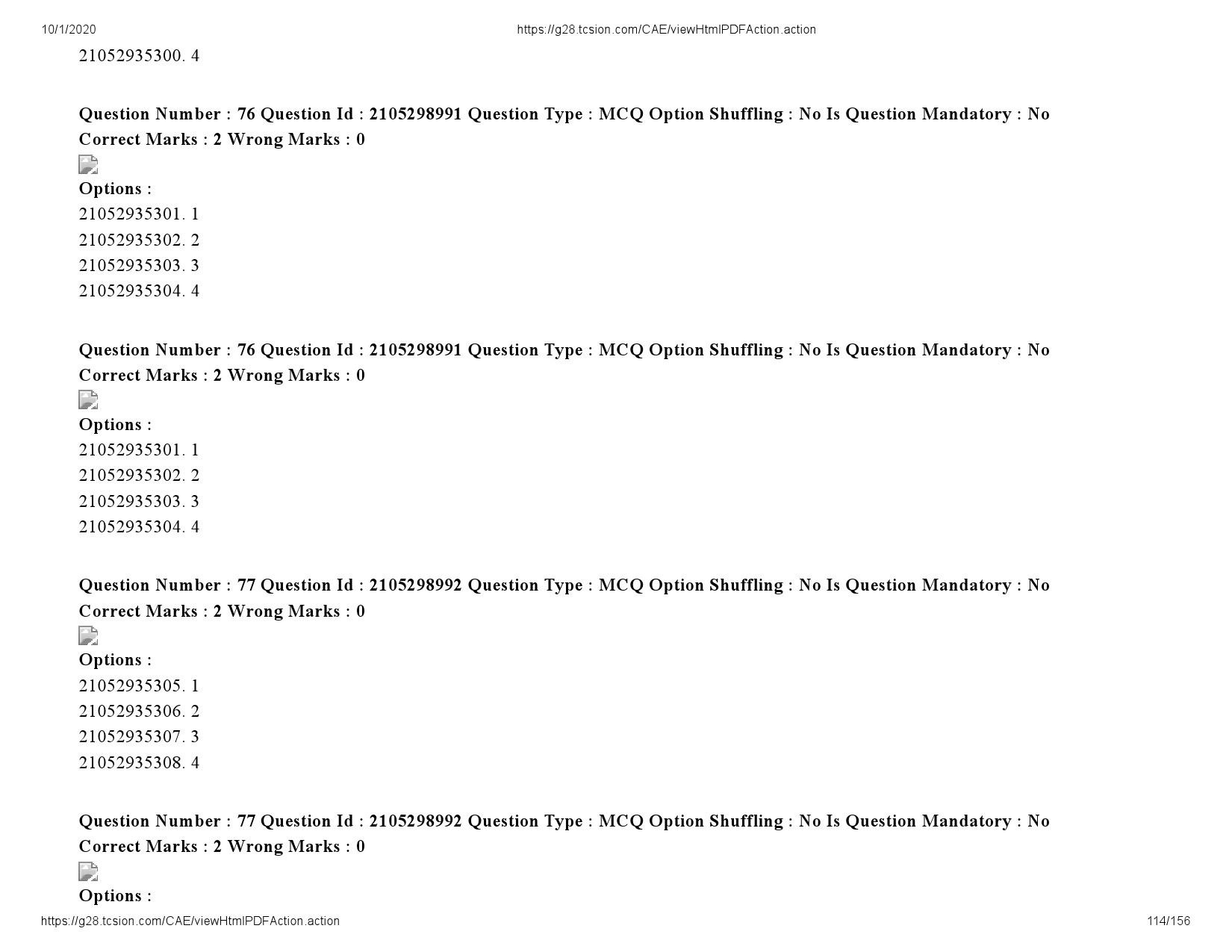 UGC NET Economics Question Paper September 2020 114