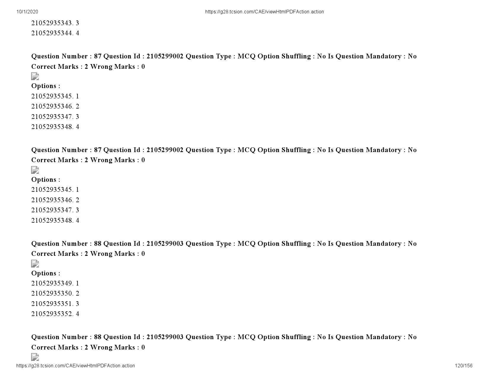 UGC NET Economics Question Paper September 2020 120