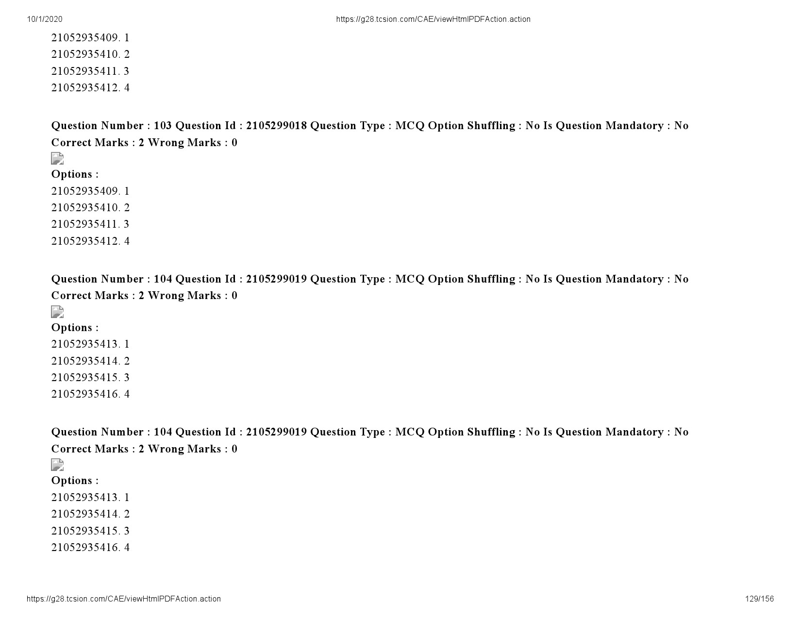 UGC NET Economics Question Paper September 2020 129