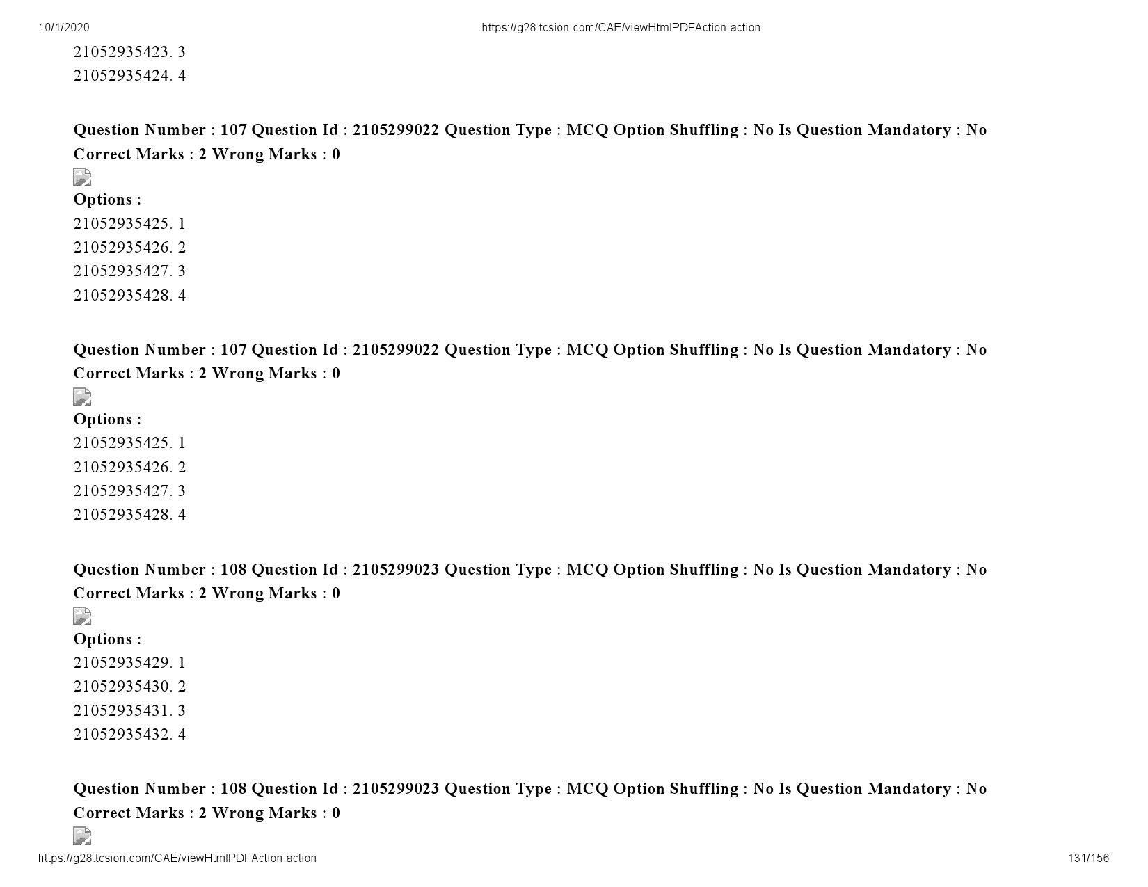 UGC NET Economics Question Paper September 2020 131