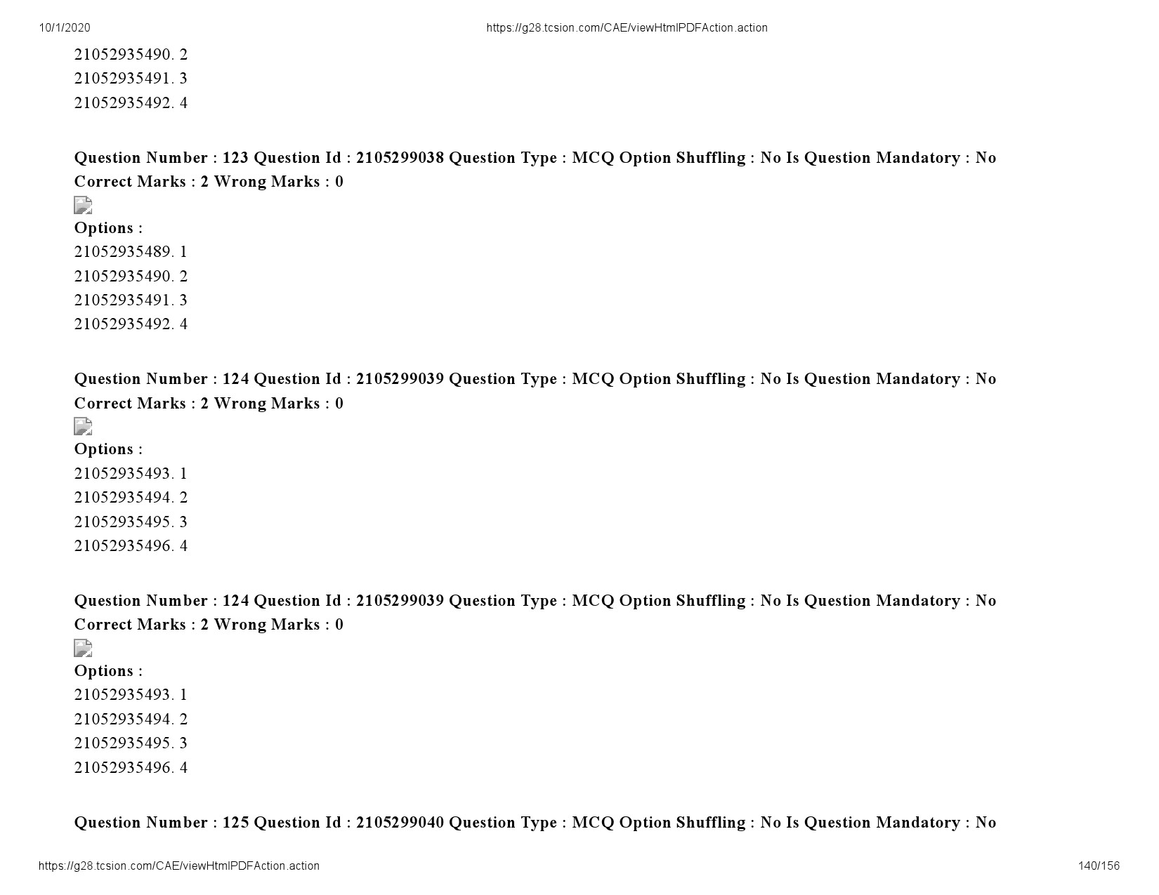 UGC NET Economics Question Paper September 2020 140