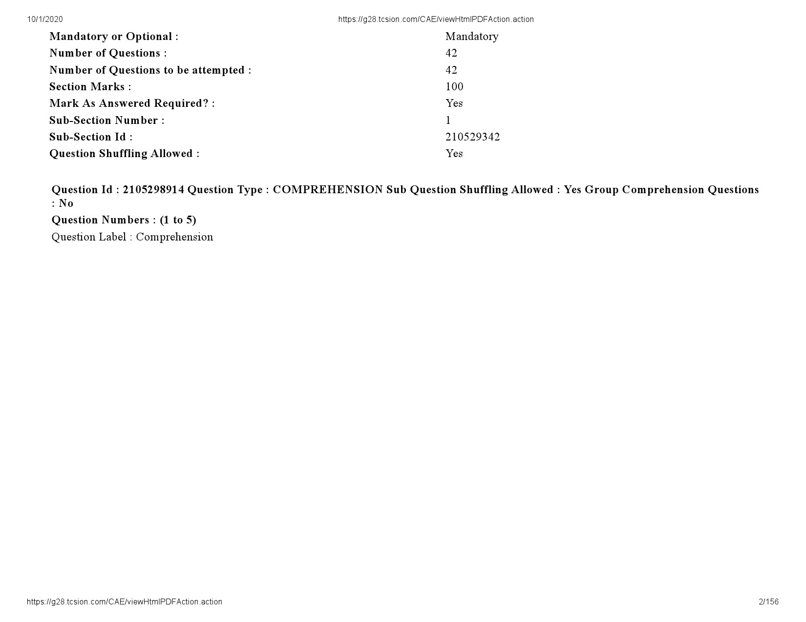 UGC NET Economics Question Paper September 2020 2