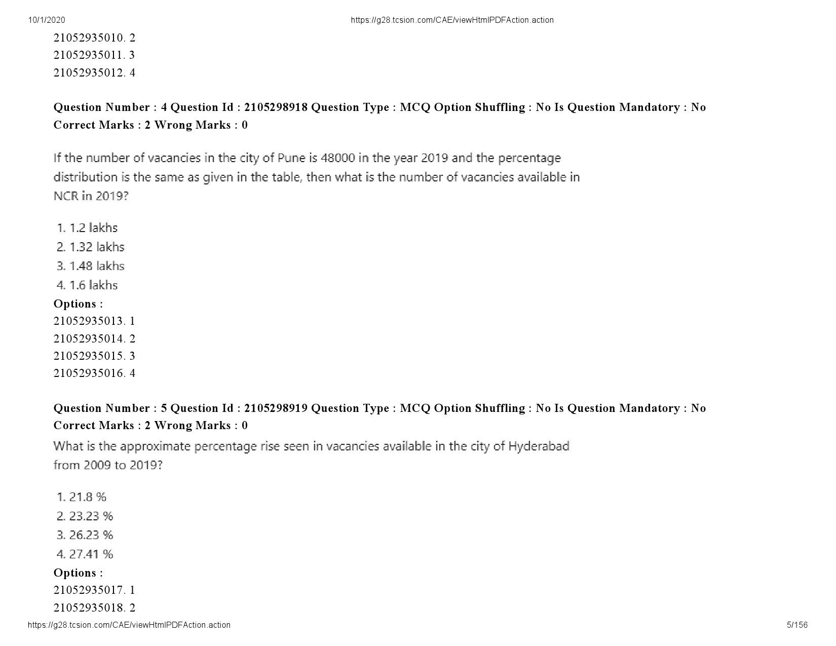 UGC NET Economics Question Paper September 2020 5