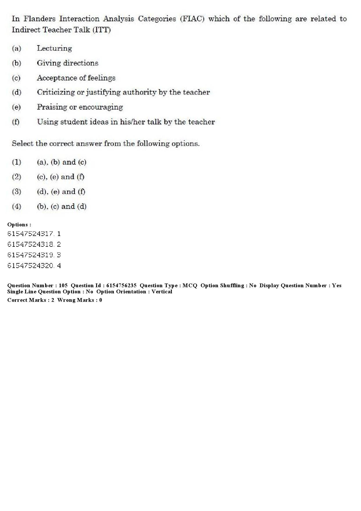 UGC NET Education Question Paper December 2019 101