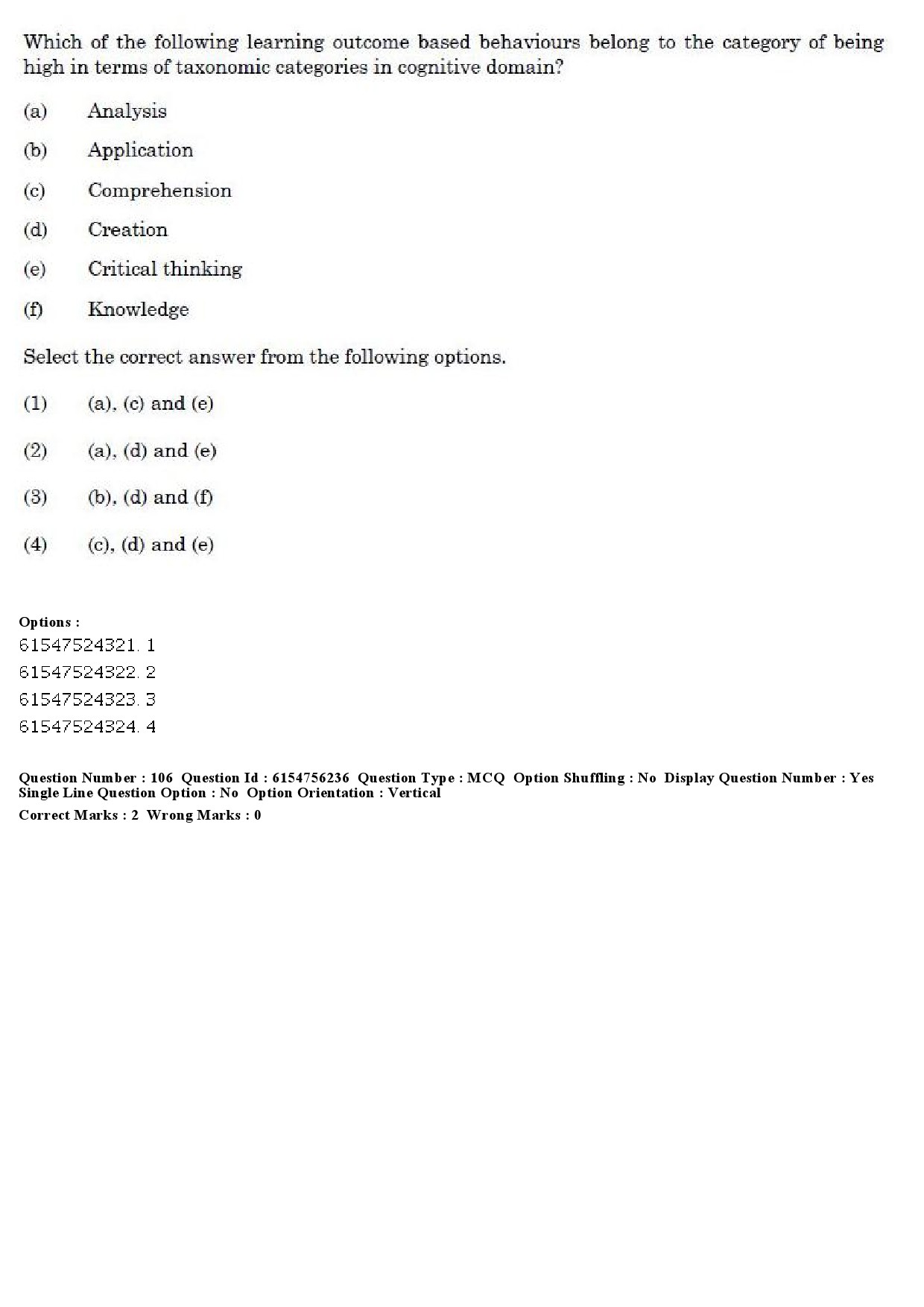 UGC NET Education Question Paper December 2019 103