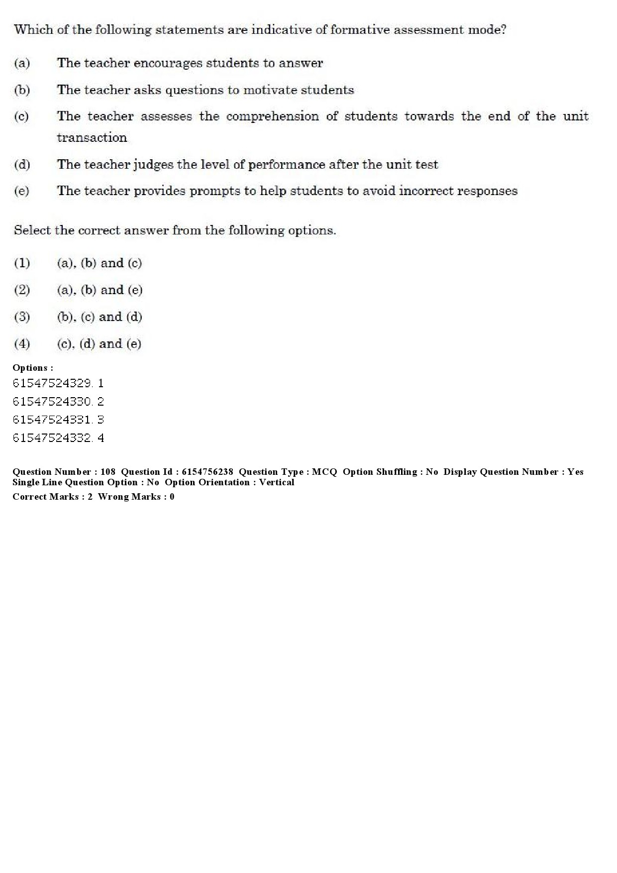 UGC NET Education Question Paper December 2019 106