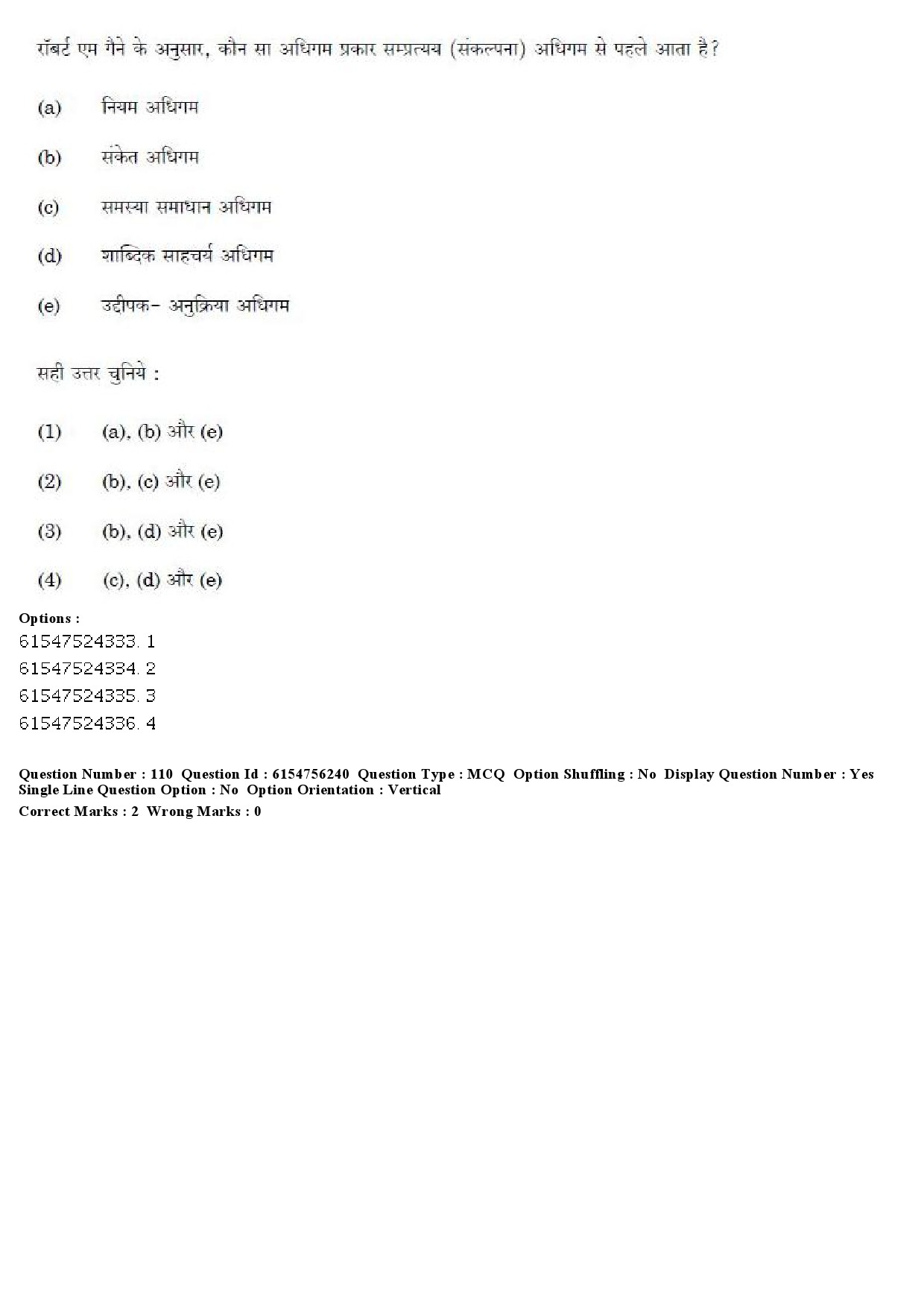 UGC NET Education Question Paper December 2019 109