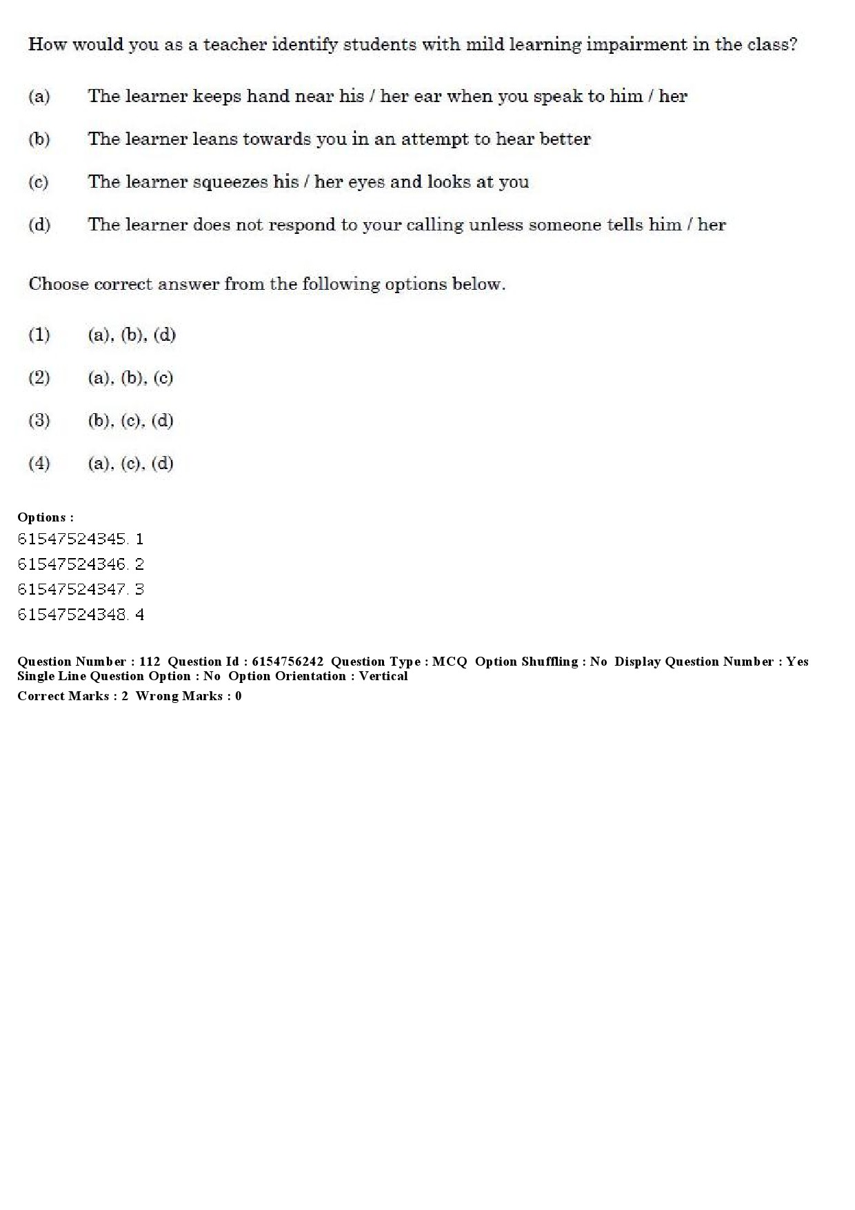 UGC NET Education Question Paper December 2019 114