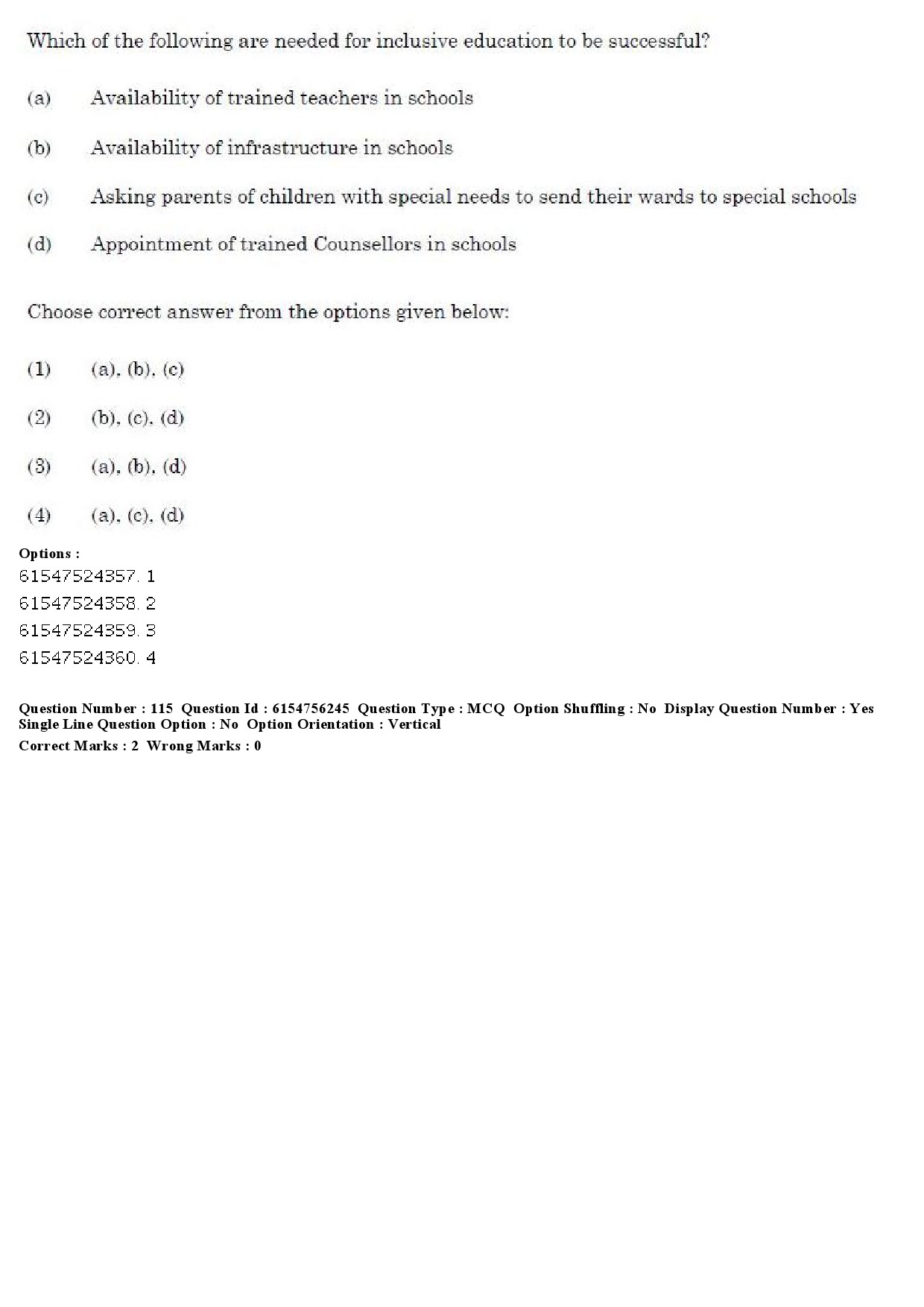 UGC NET Education Question Paper December 2019 120