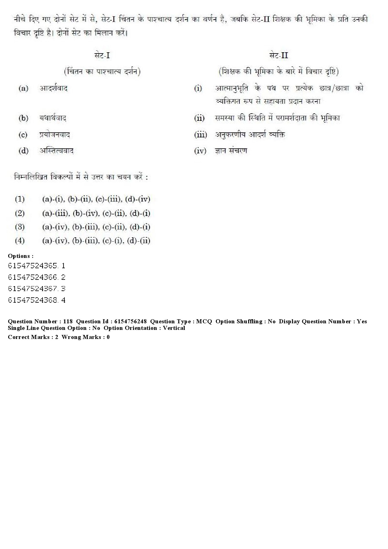 UGC NET Education Question Paper December 2019 125