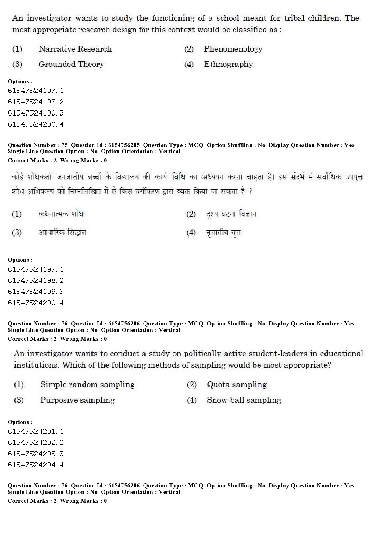 UGC NET Education Question Paper December 2019 62