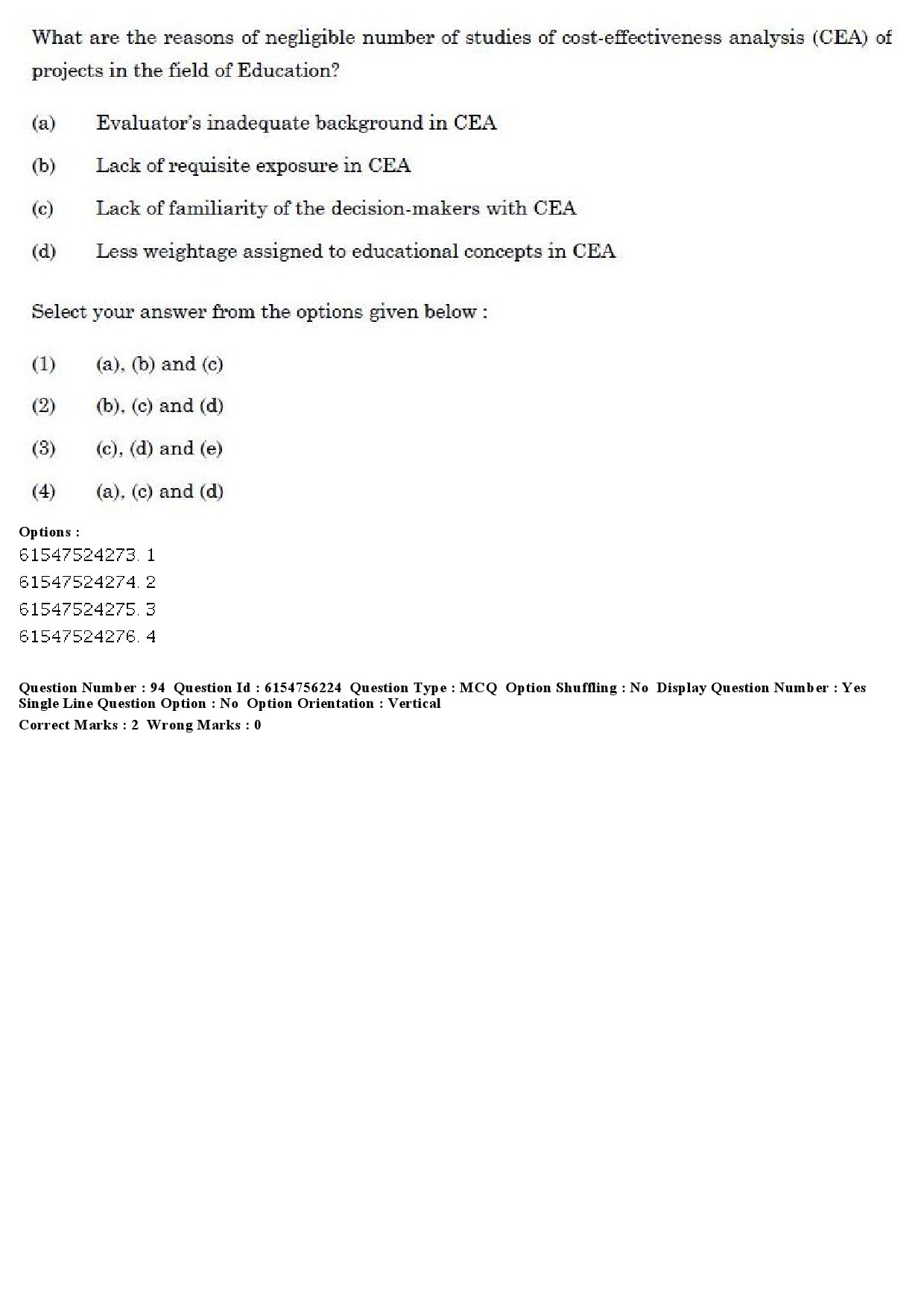 UGC NET Education Question Paper December 2019 79