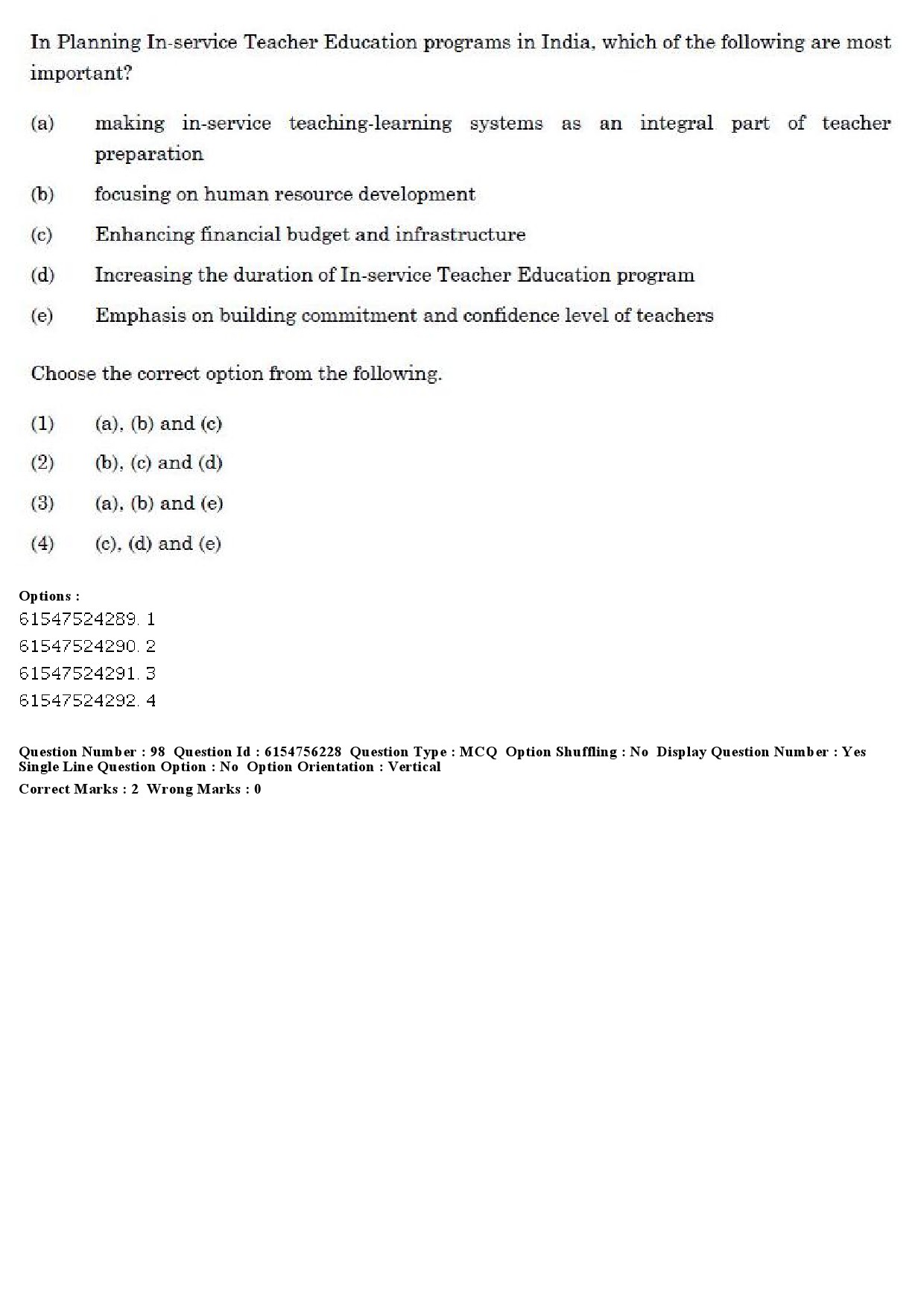 UGC NET Education Question Paper December 2019 87